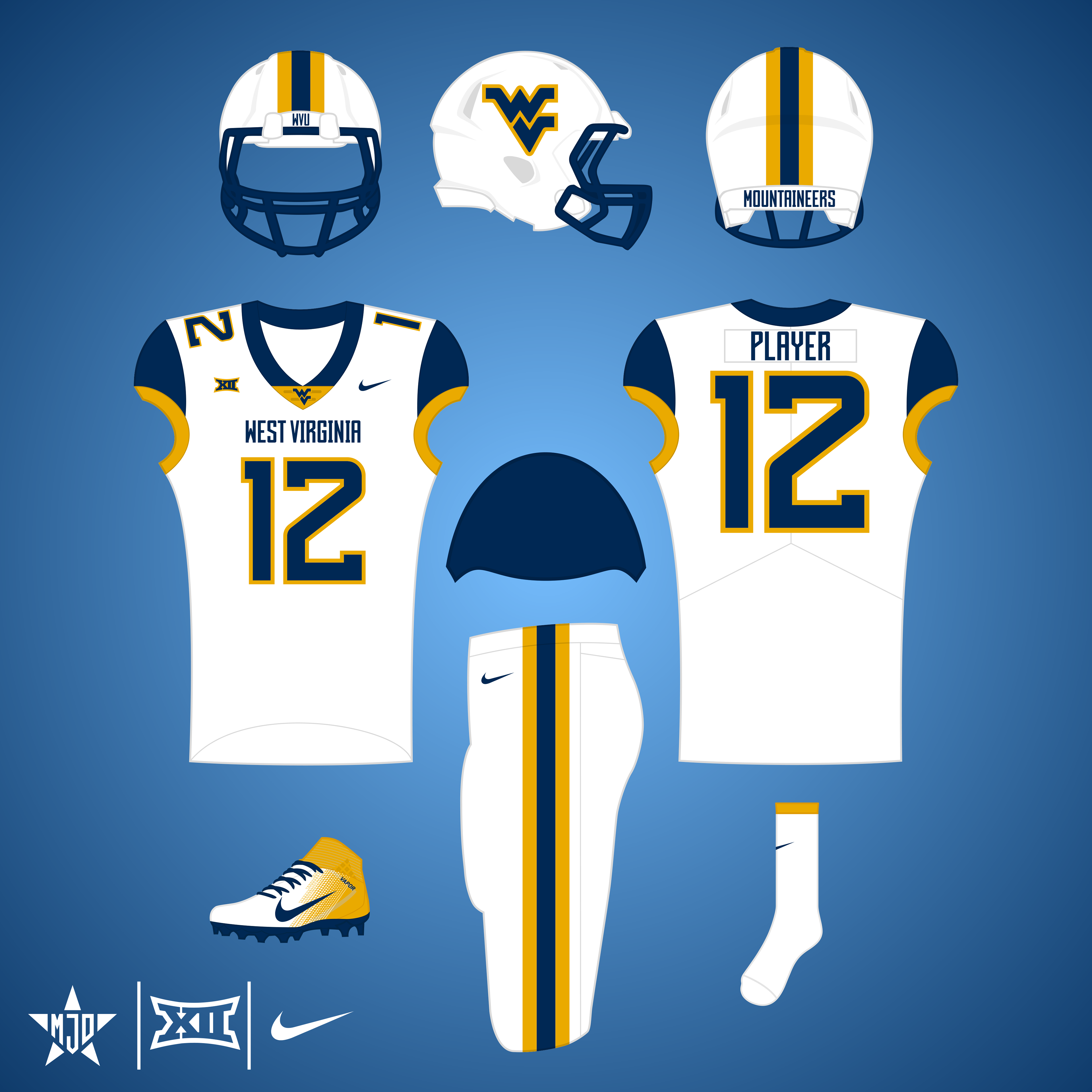 West Virginia Mountaineers Away