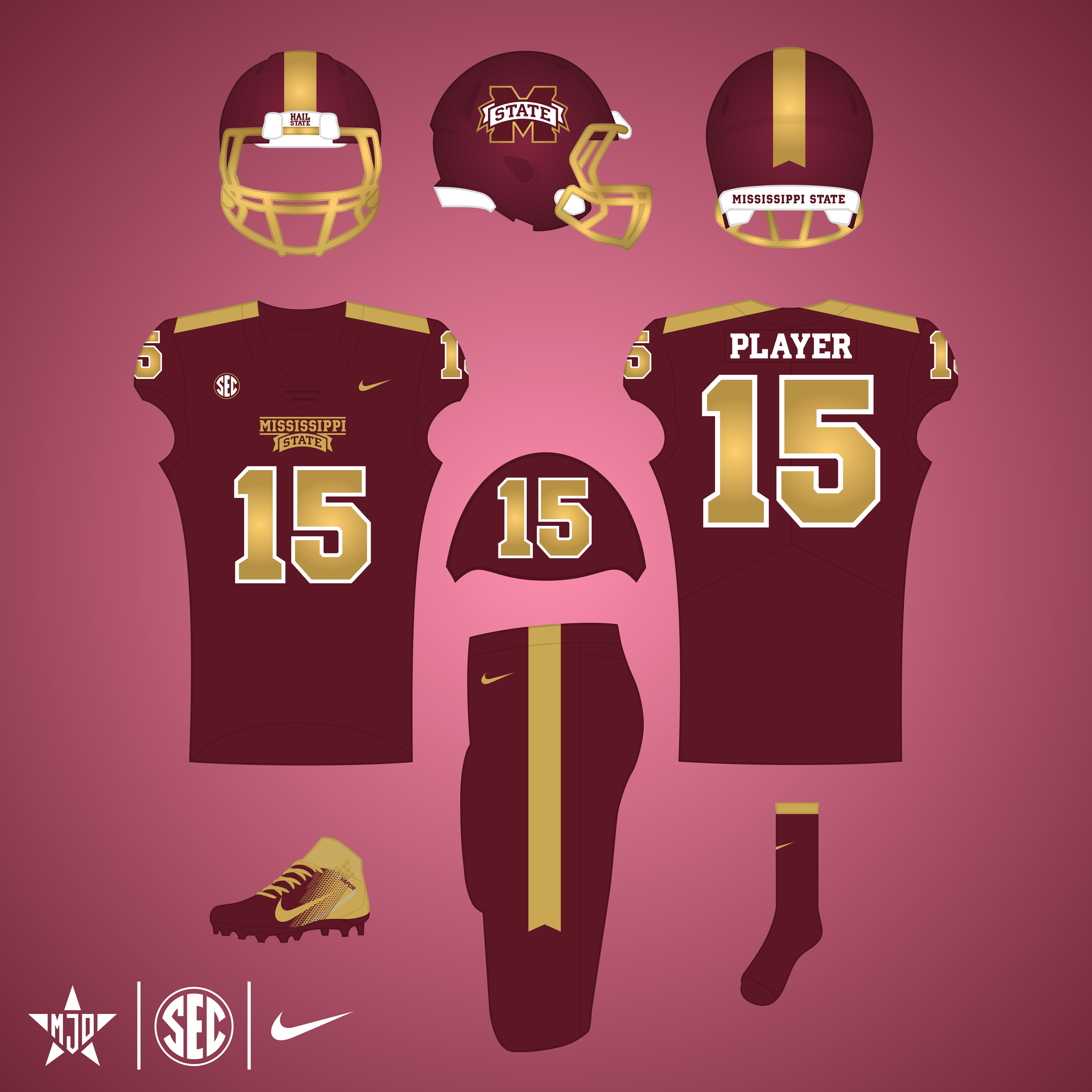 Mississippi State Bulldogs Alternate 1