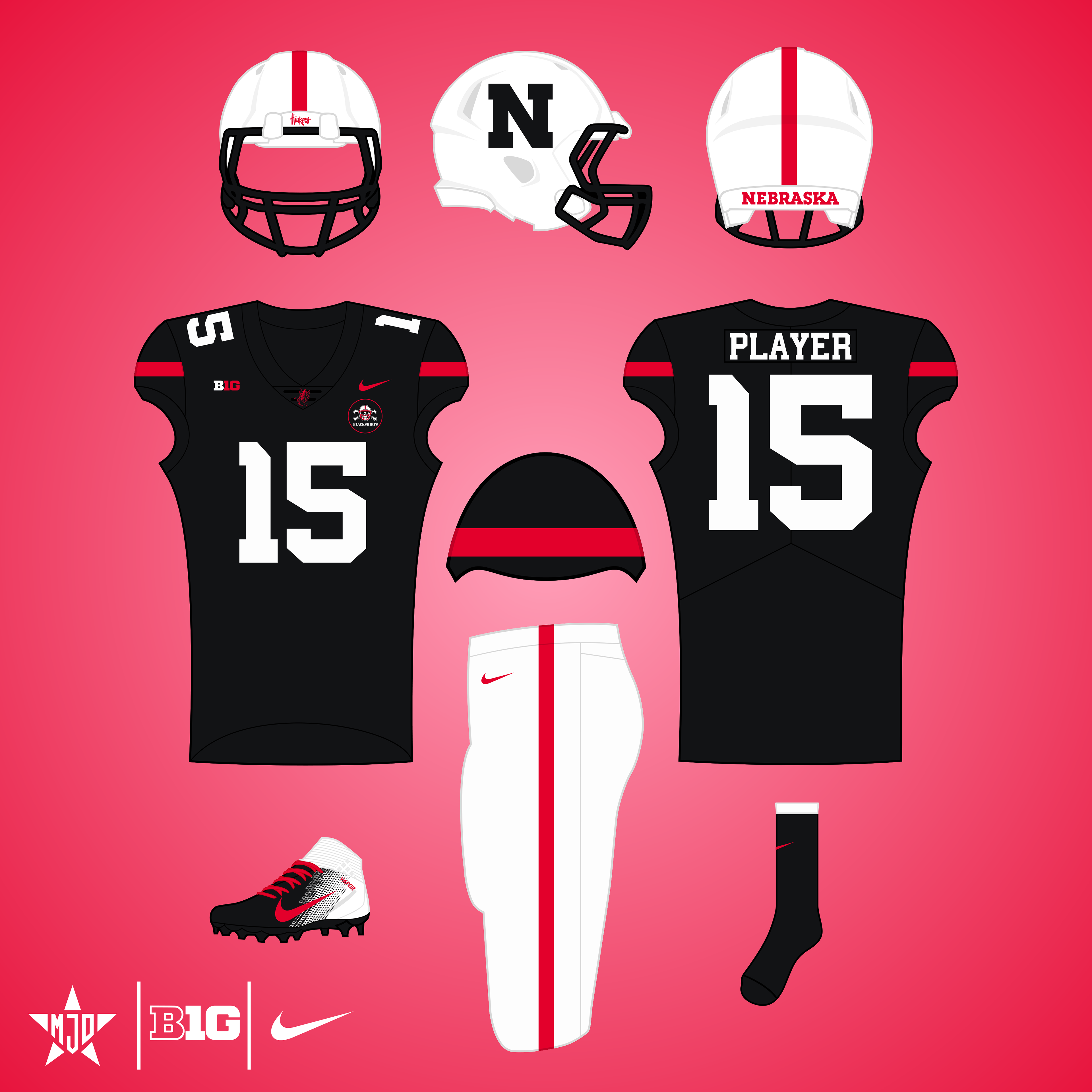Nebraska Cornhuskers Alternate