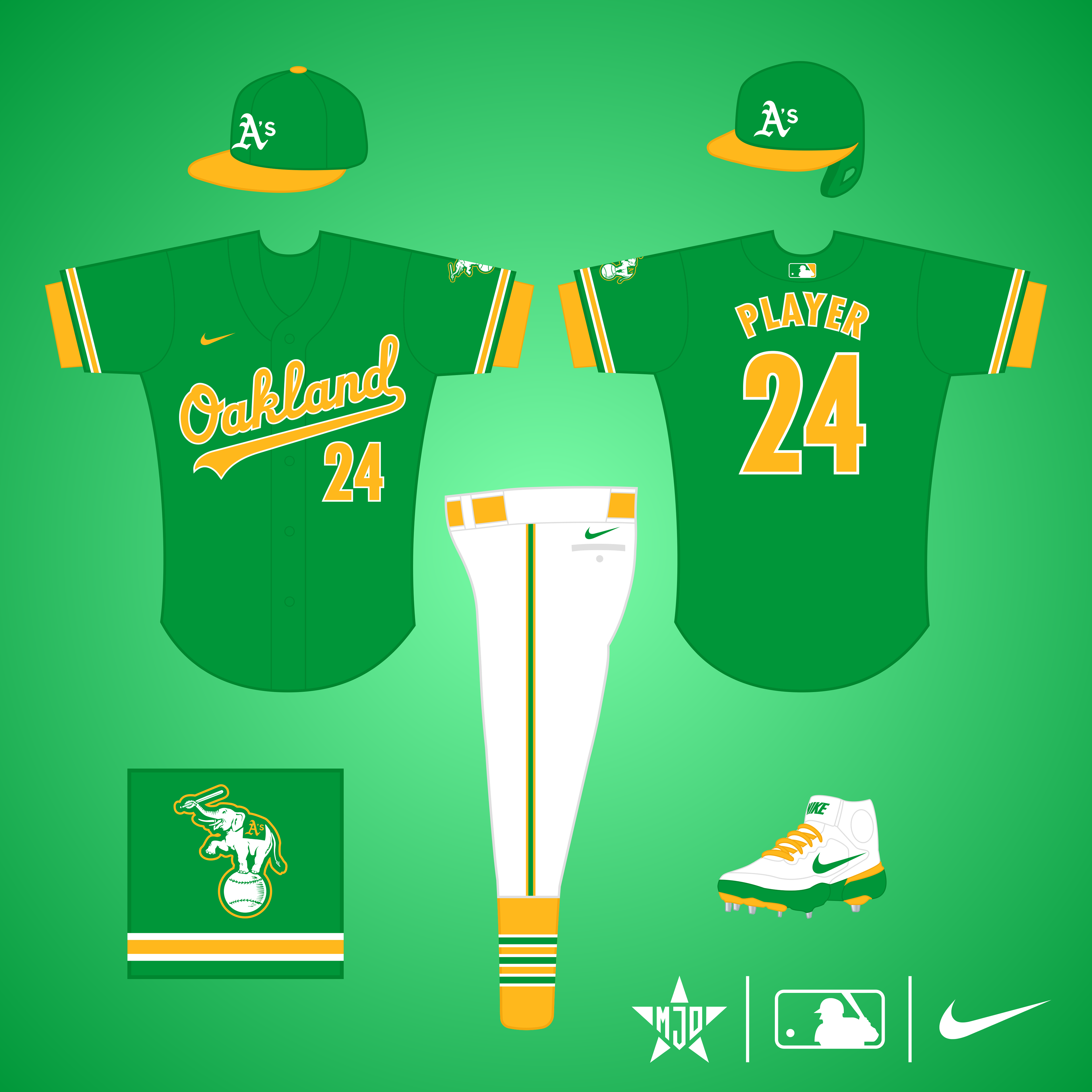 Oakland Athletics Alternate 2