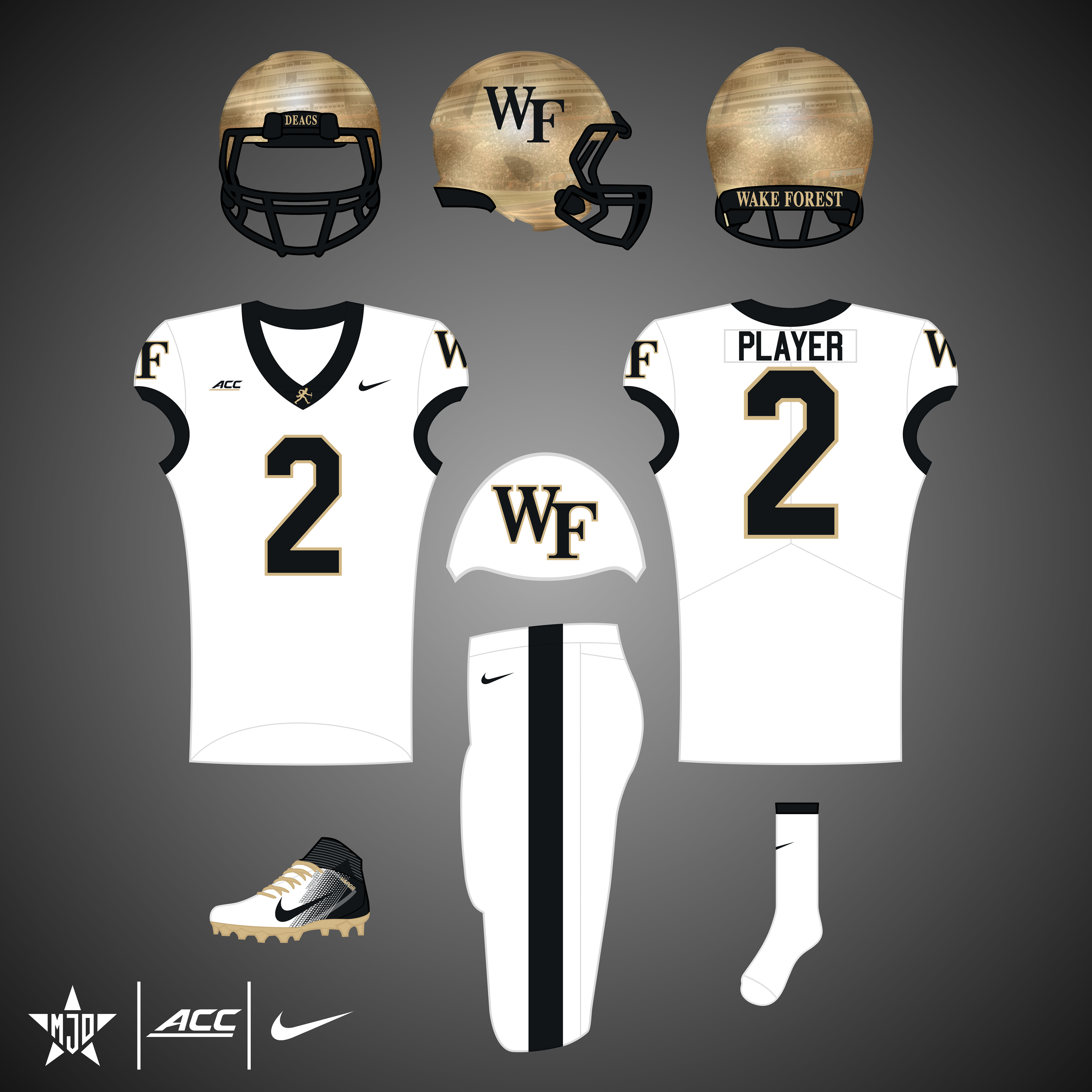 Wake Forest Demon Deacons Alternate