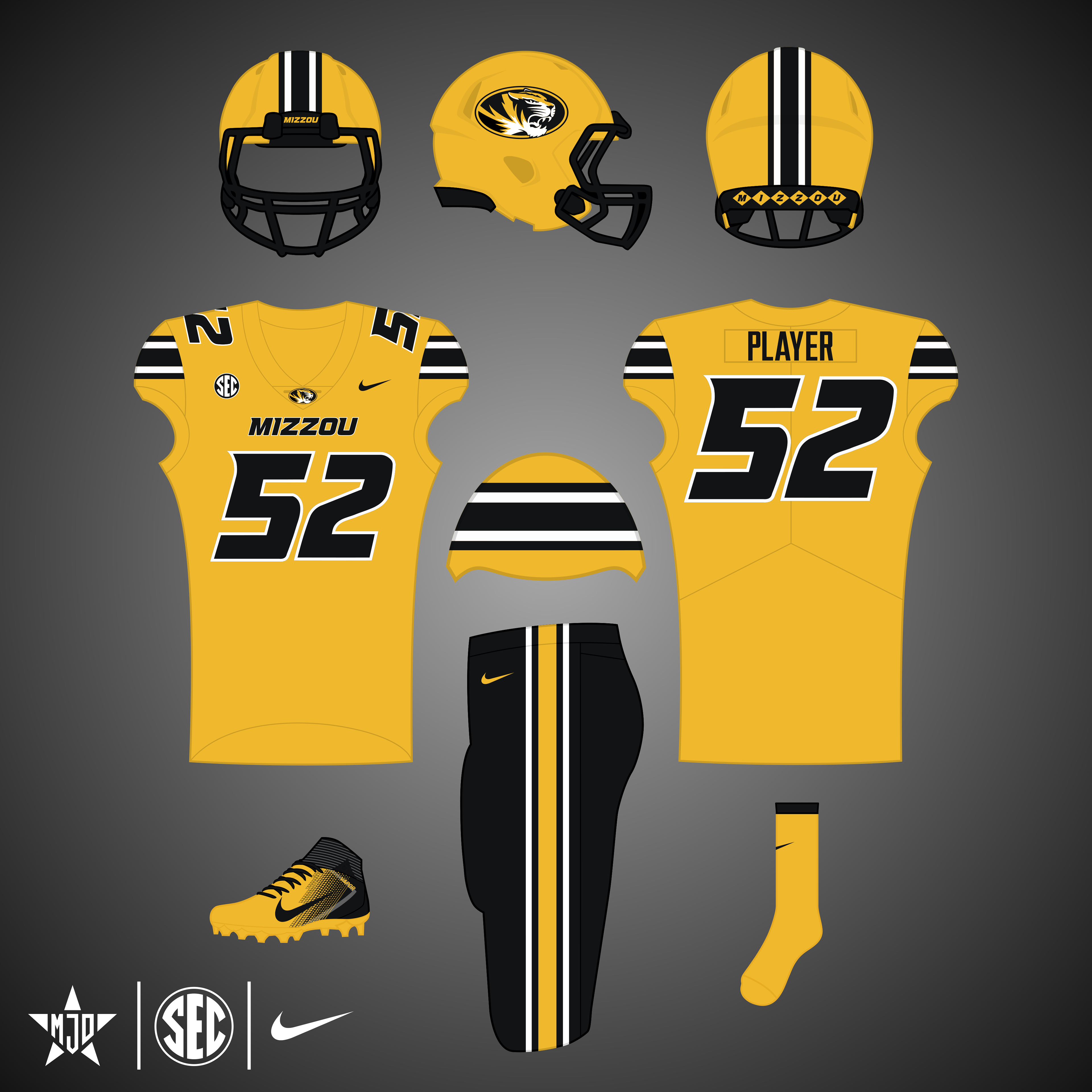 Missouri Tigers Alternate 1