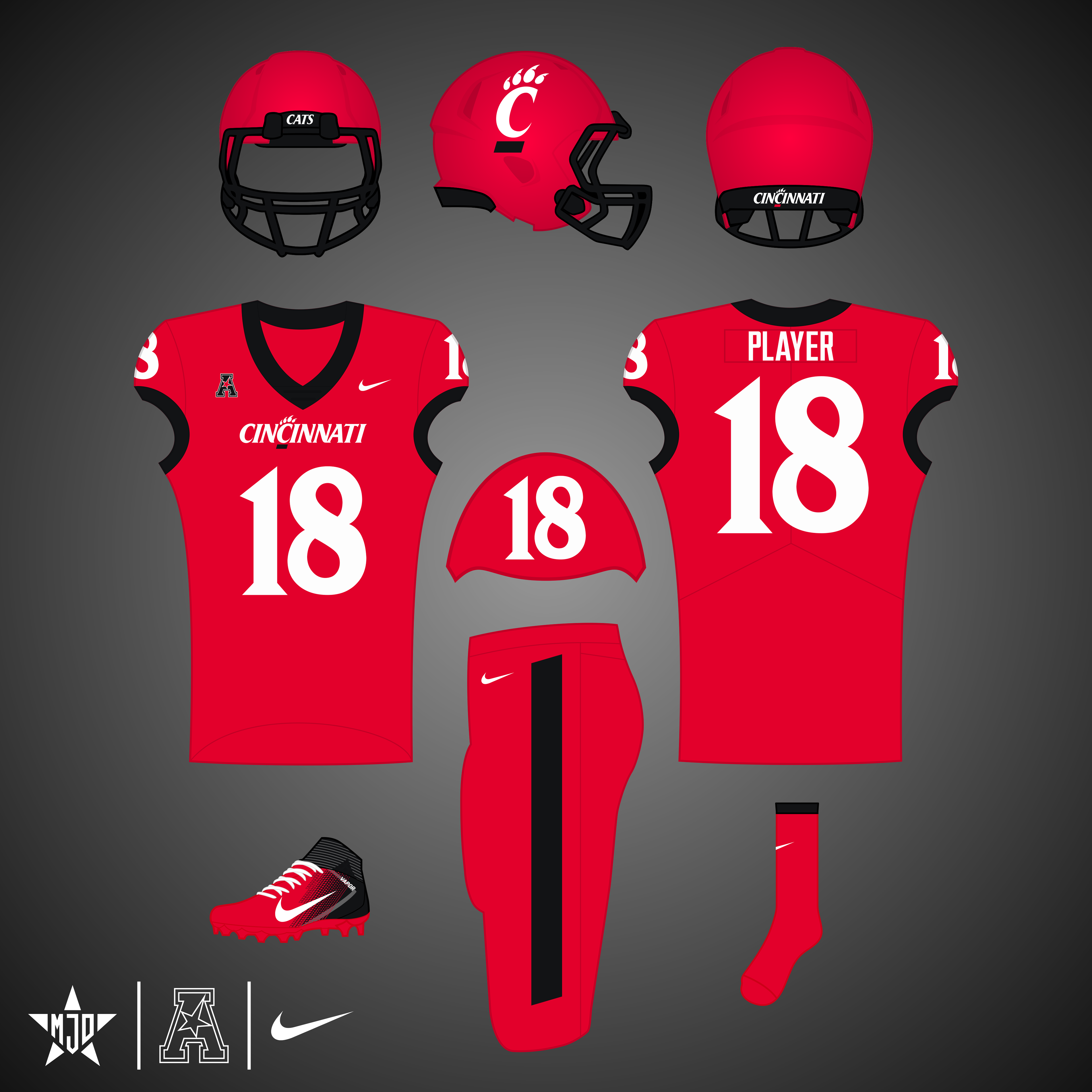 Cincinnati Bearcats Alternate