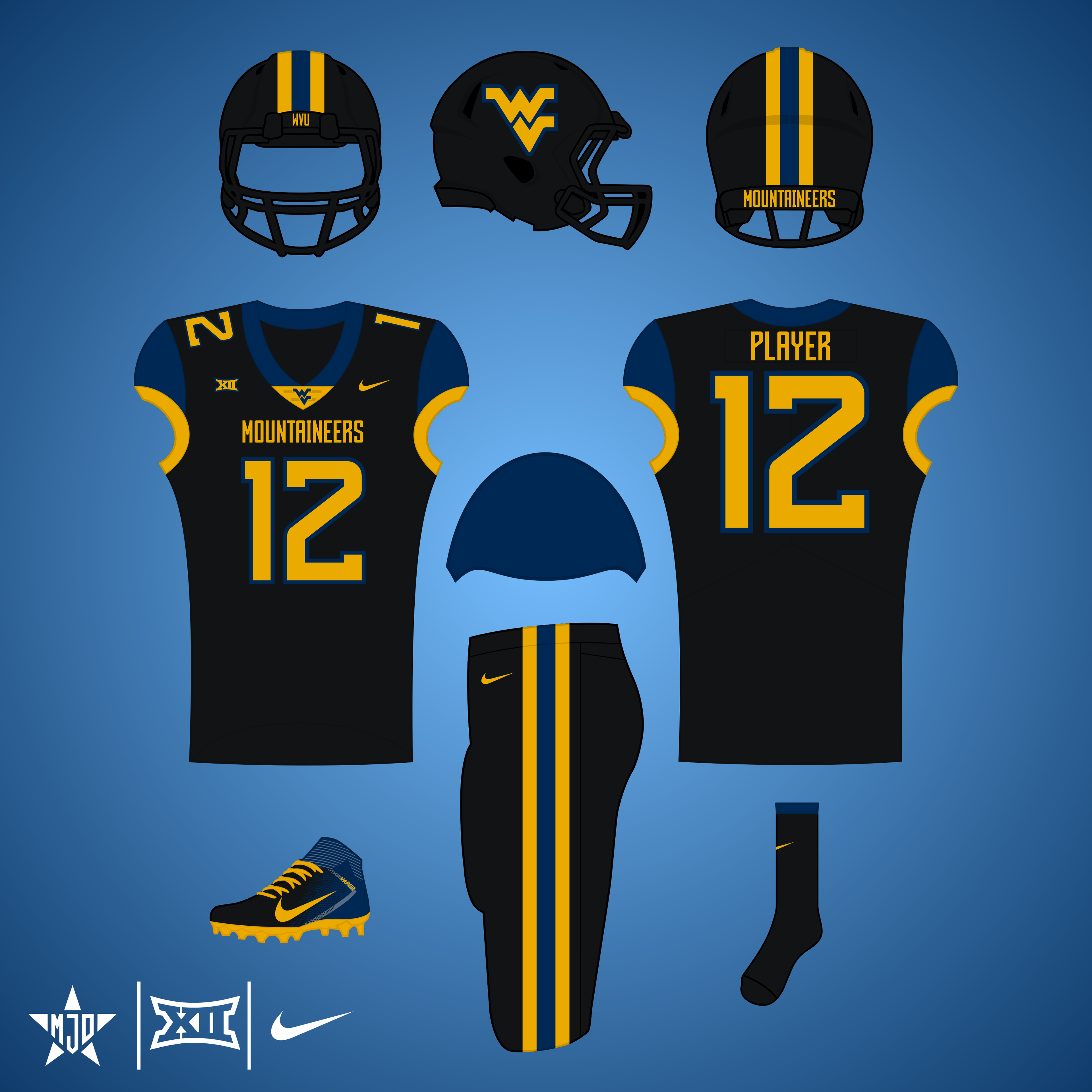 West Virginia Mountaineers Alternate 2