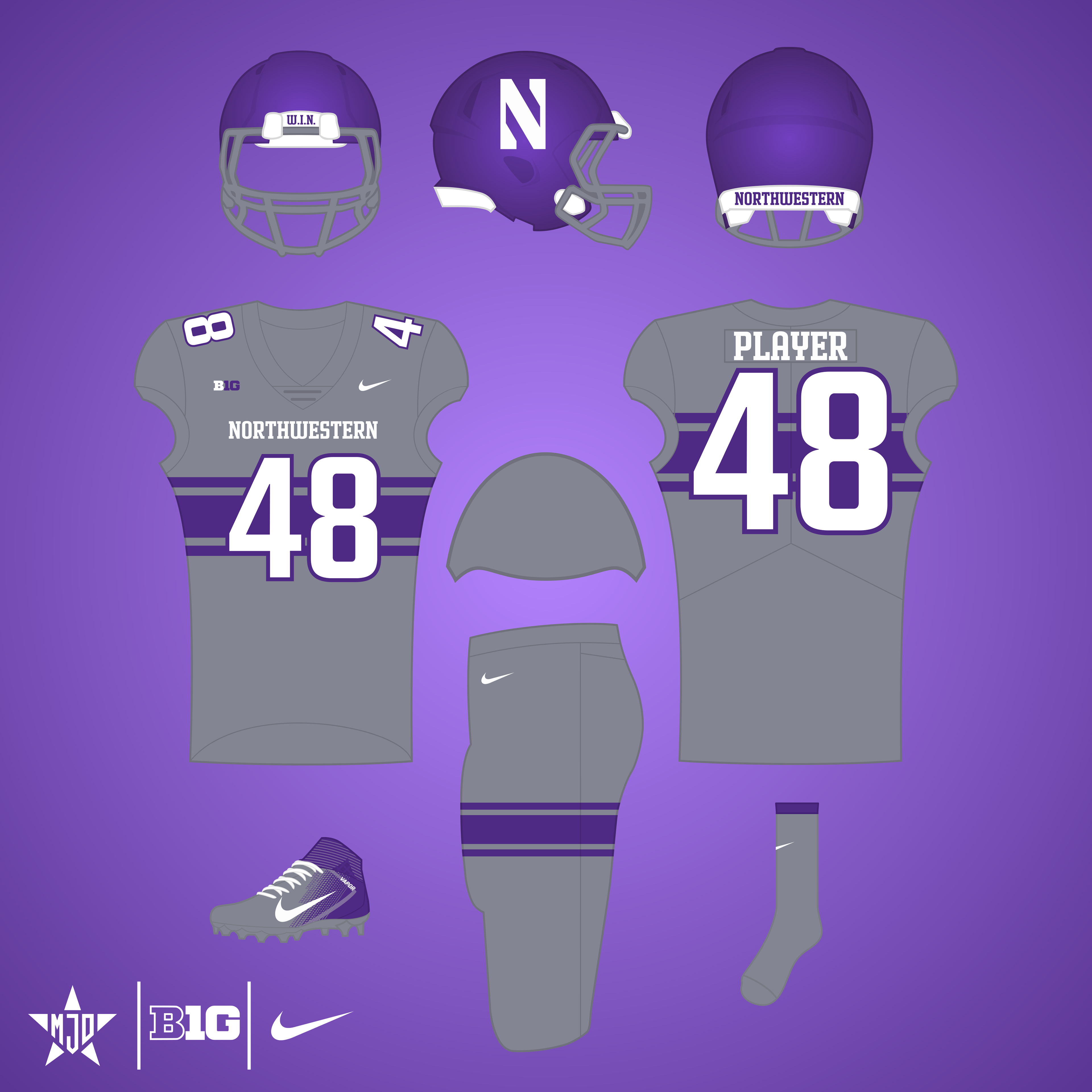 Northwestern Wildcats Alternate