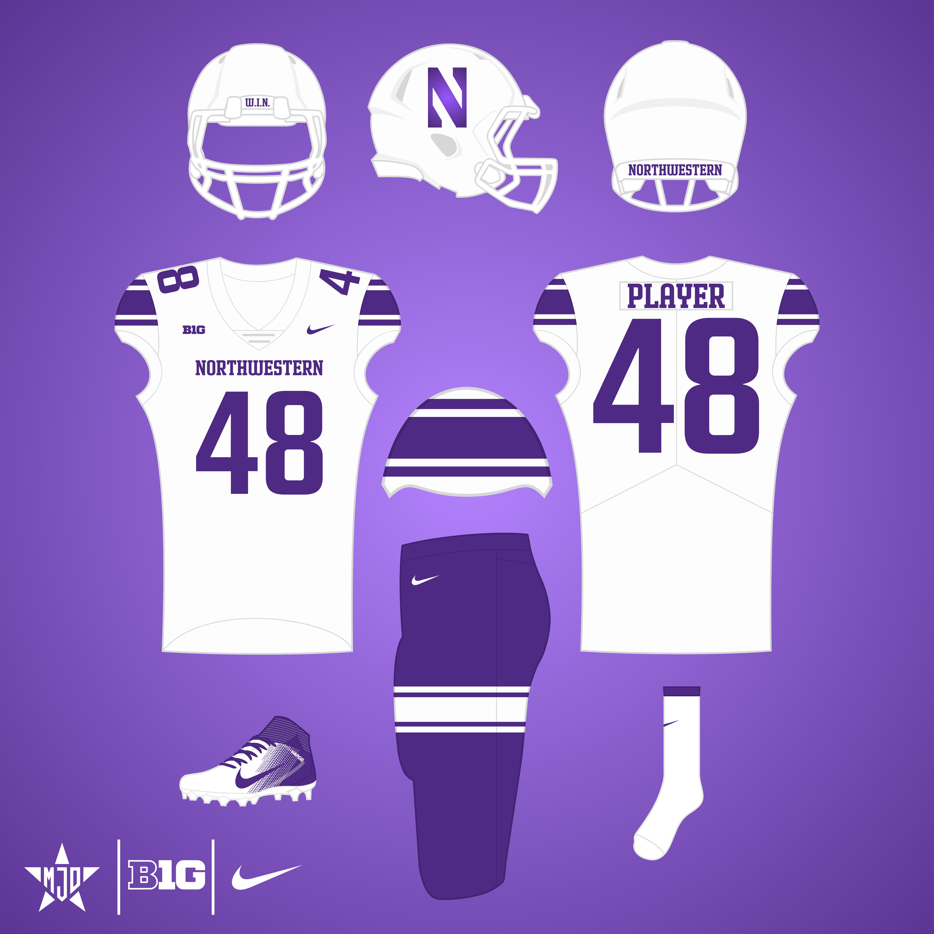 Northwestern Wildcats Away
