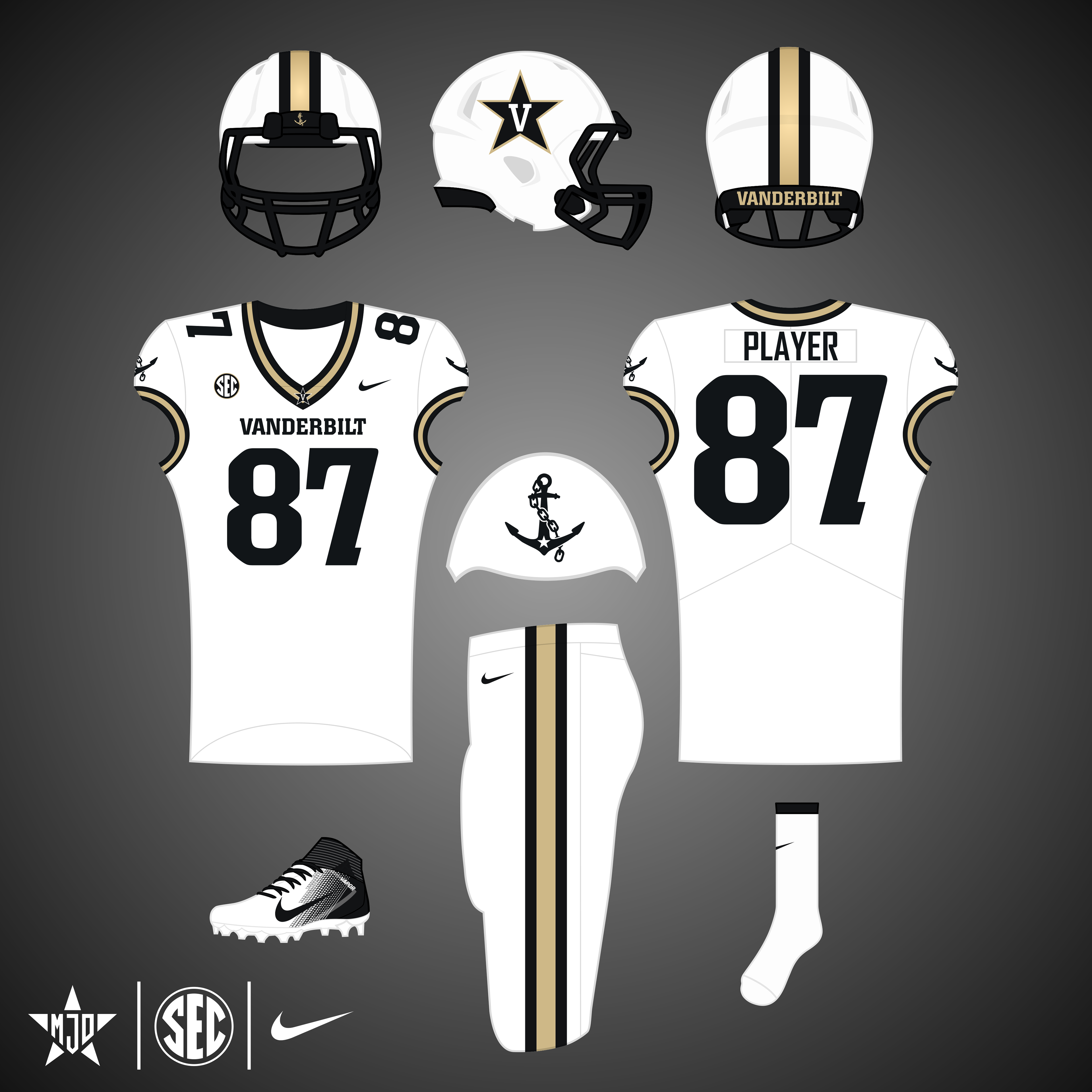 Vanderbilt Commodores Away