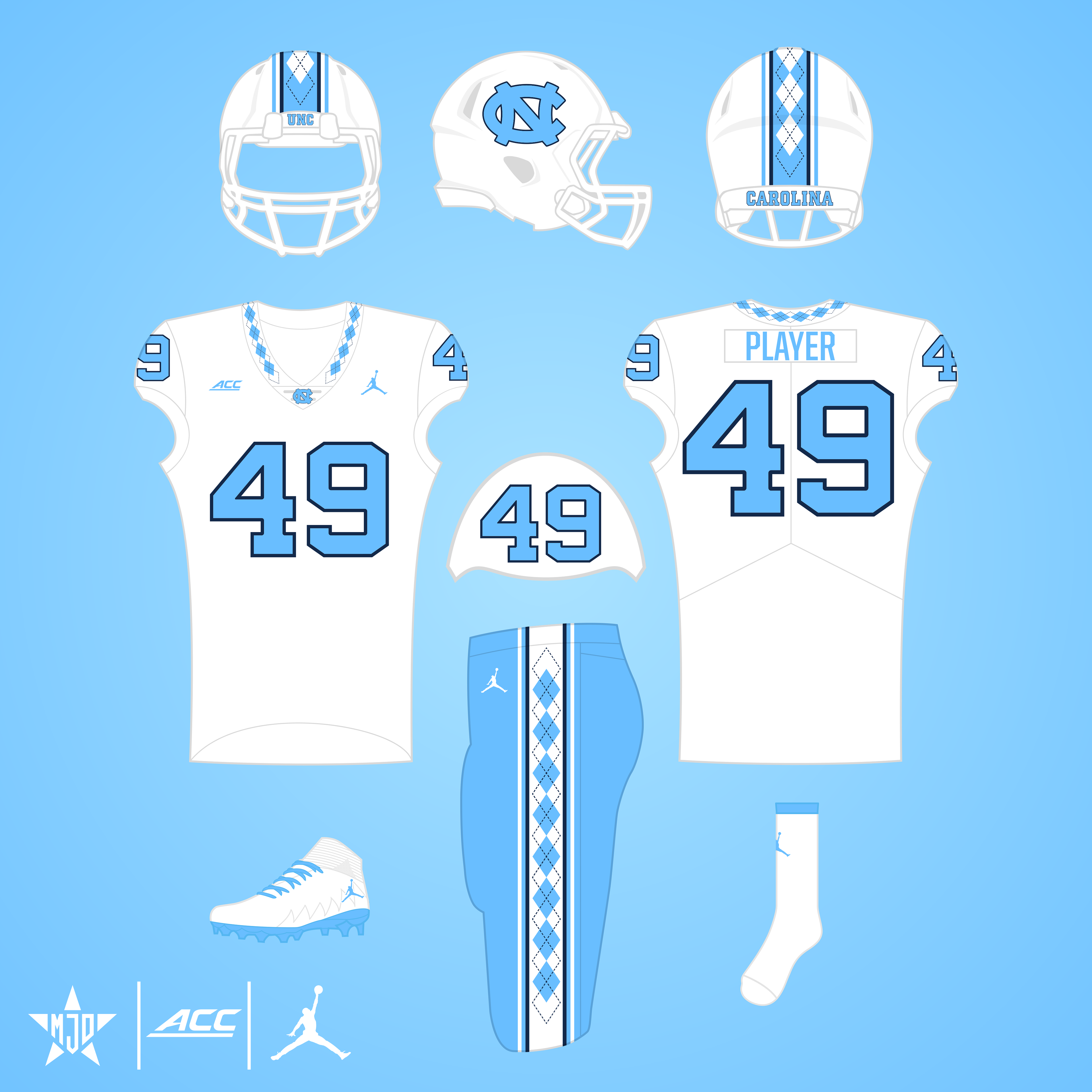 North Carolina Tar Heels Away