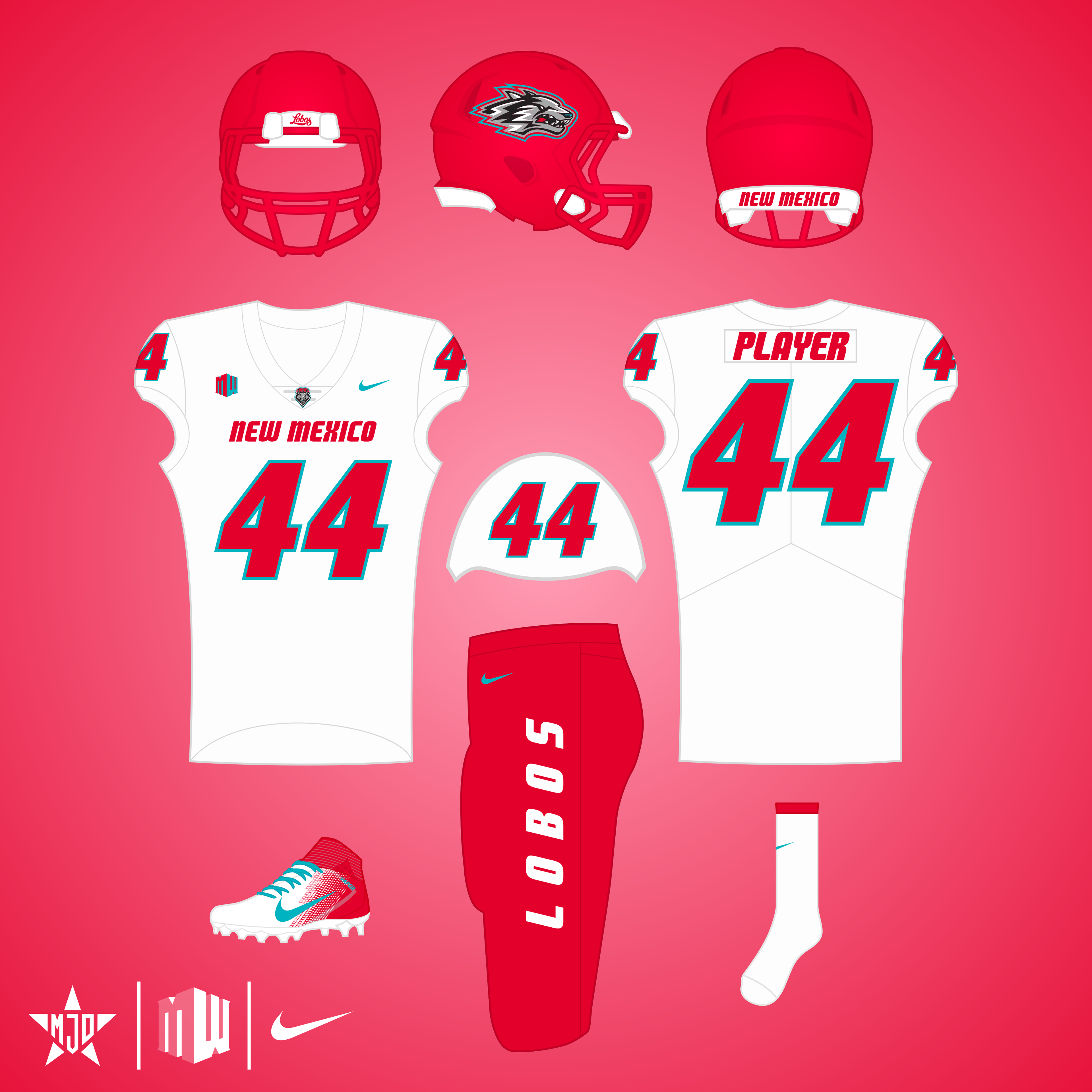 New Mexico Lobos Away