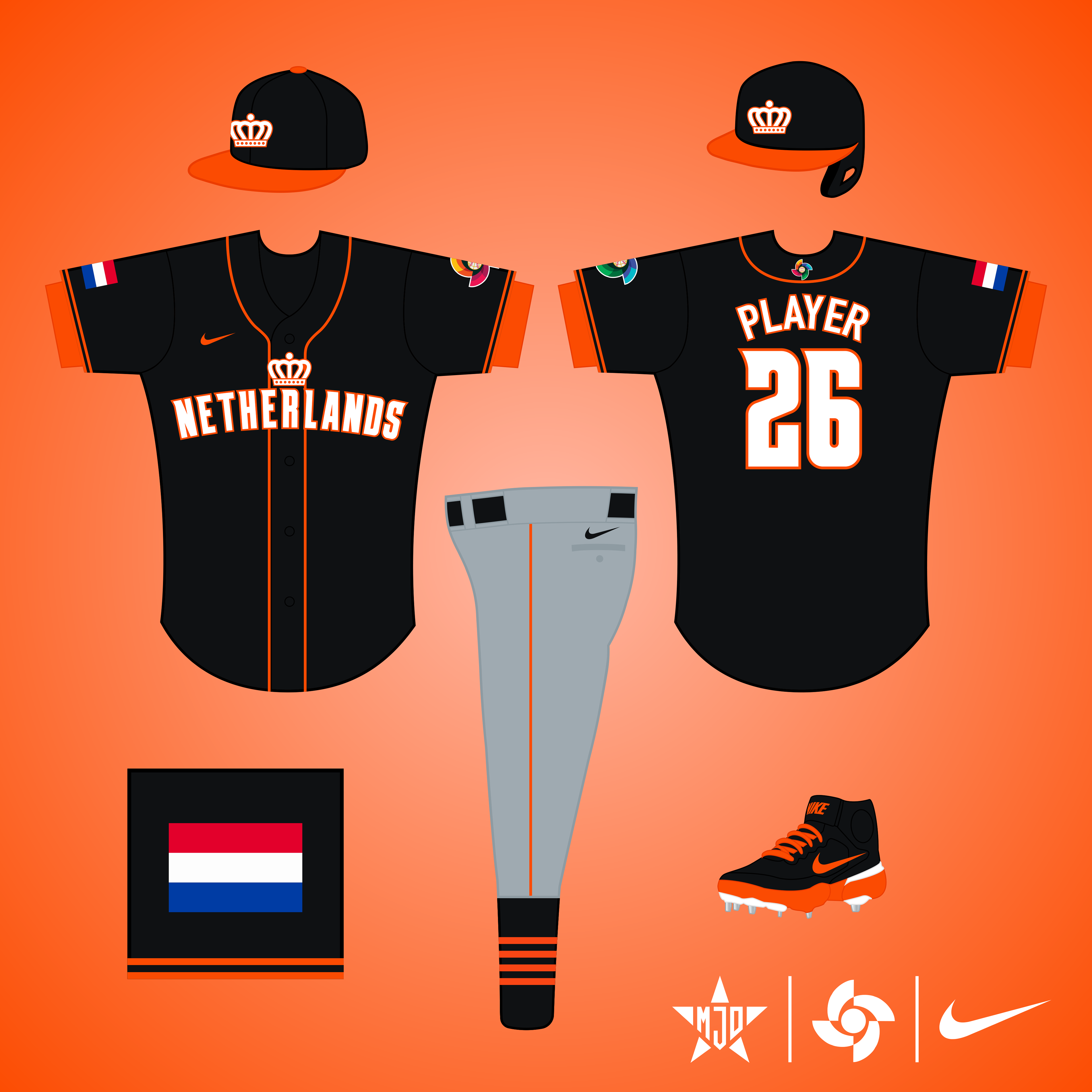 Netherlands (Nederland) Away