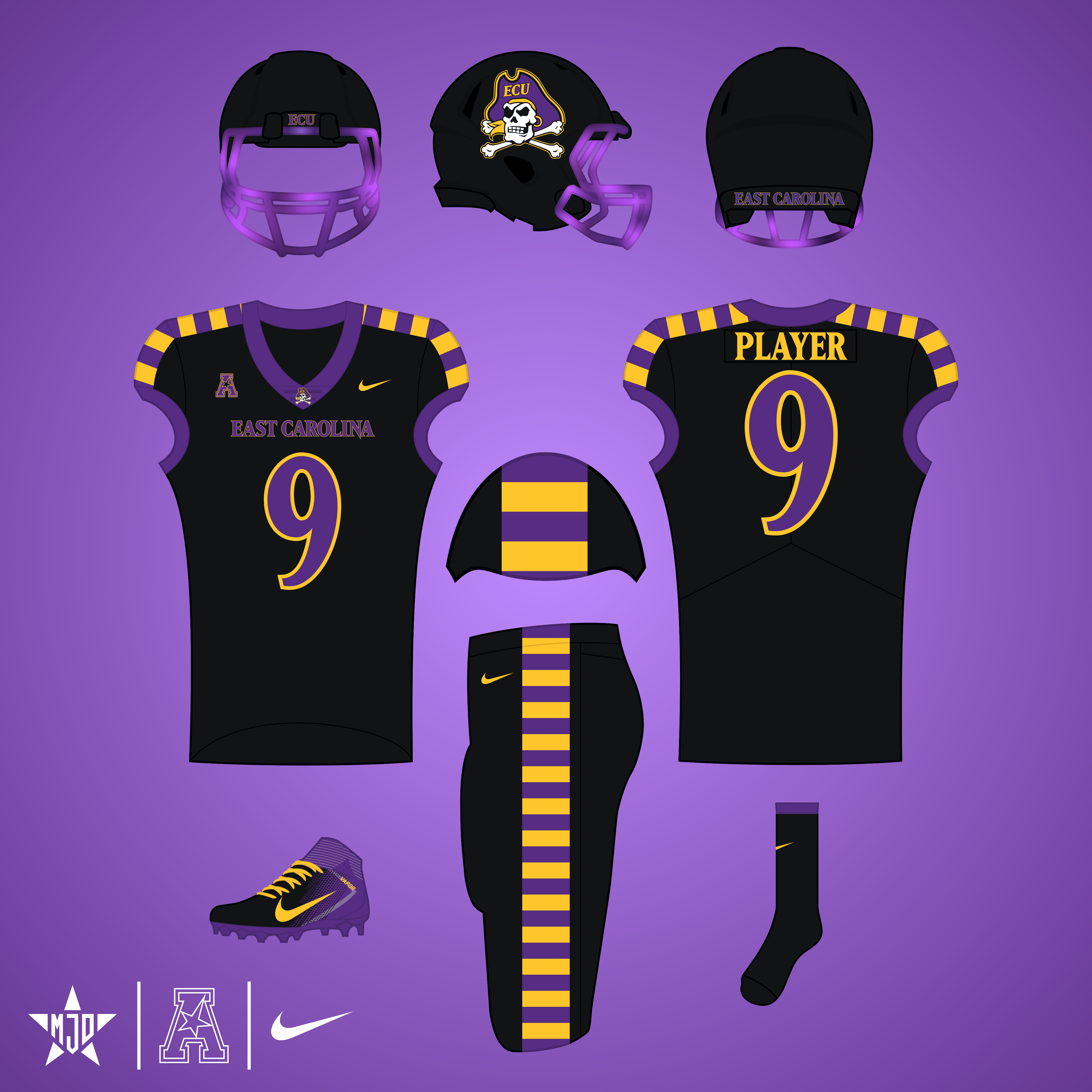 East Carolina Pirates Alternate 1