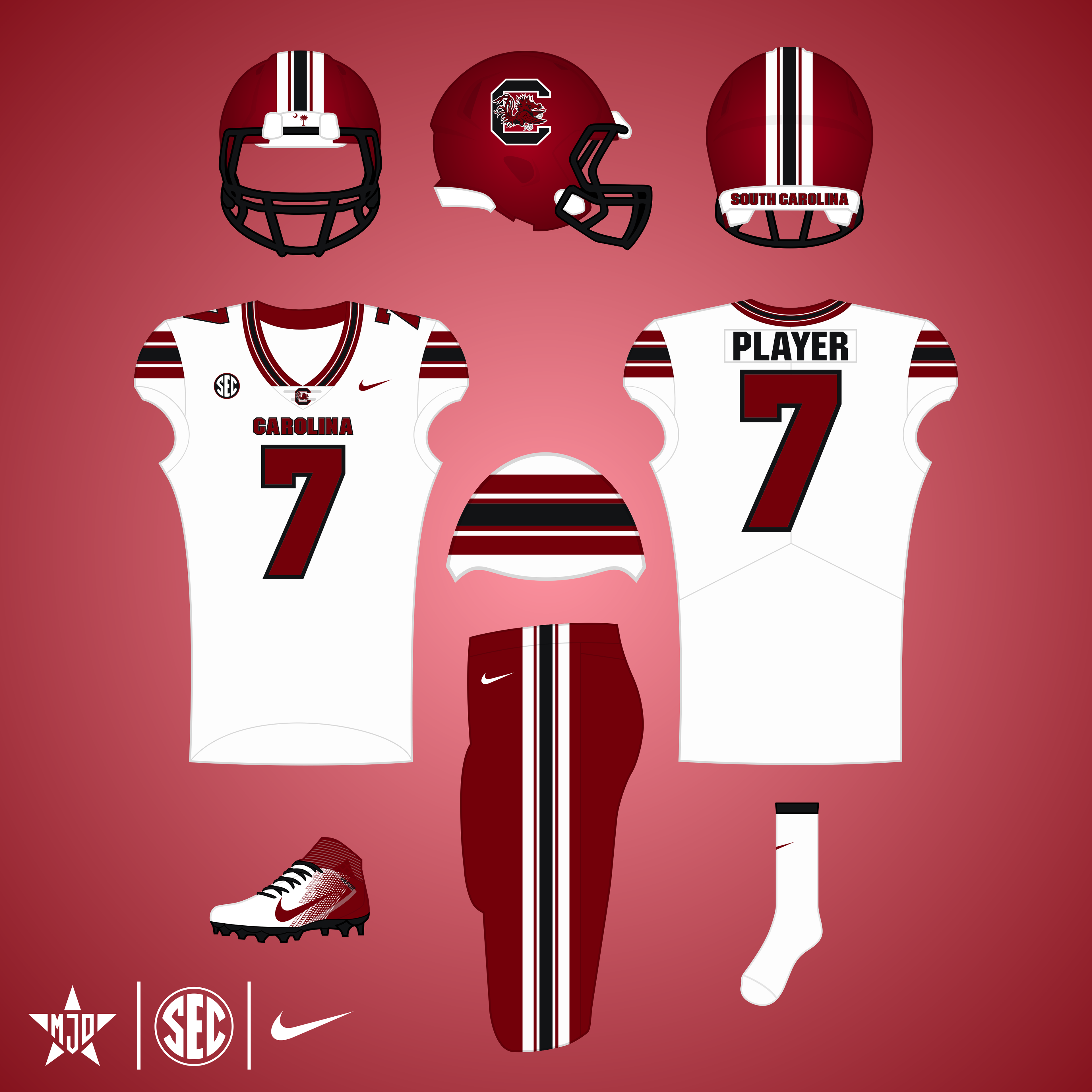 South Carolina Gamecocks Away