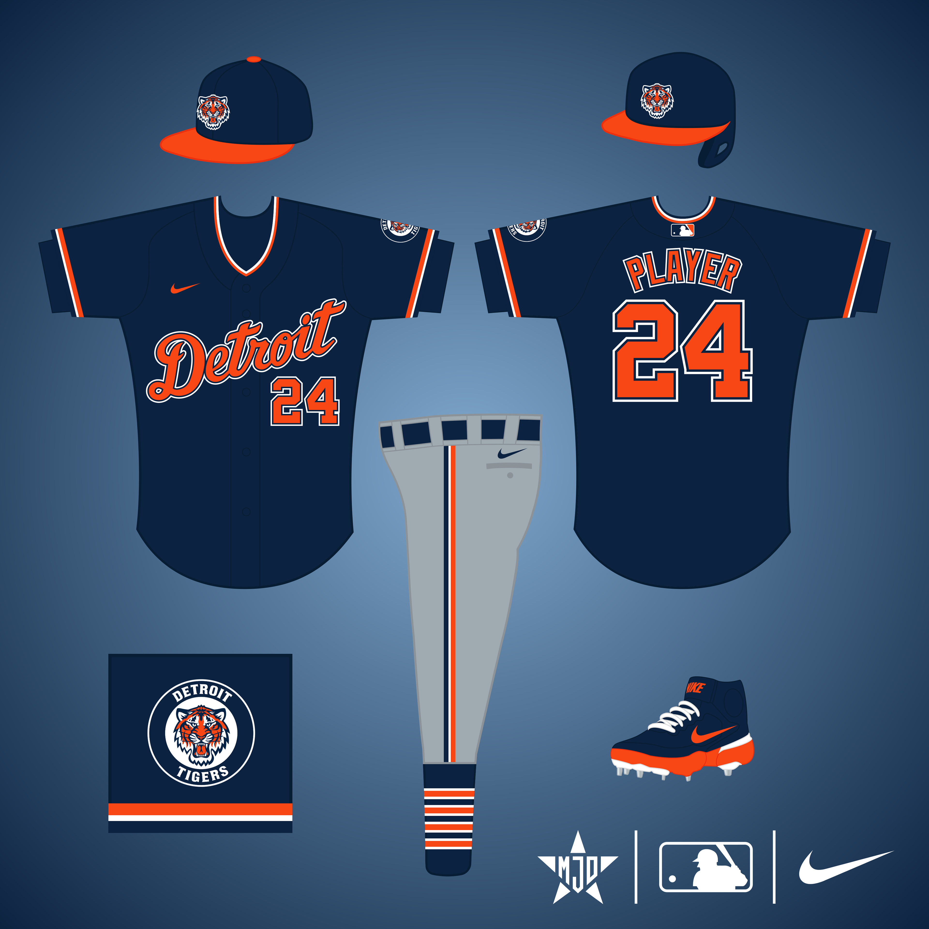 Detroit Tigers Alternate 2