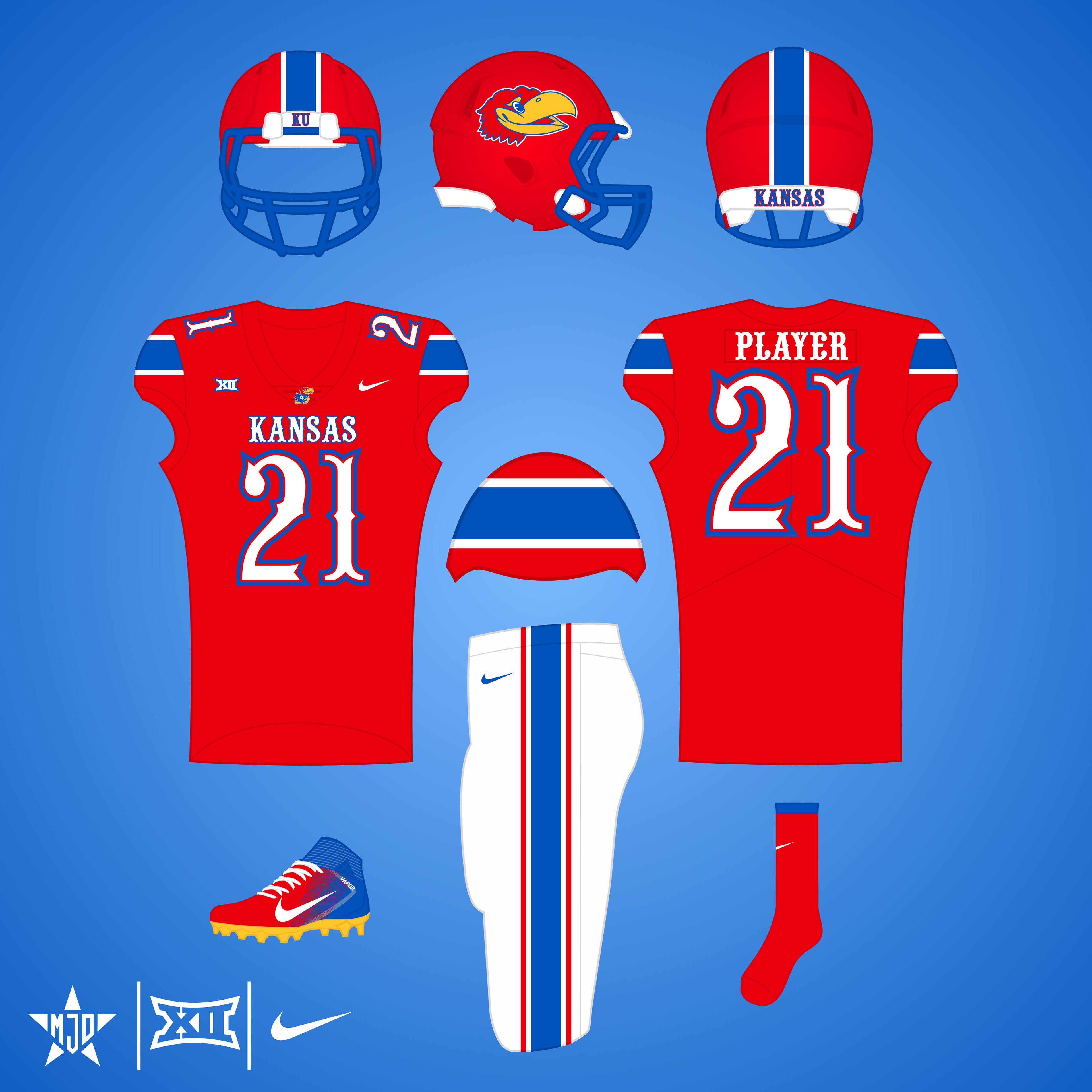 Kansas Jayhawks Alternate 1