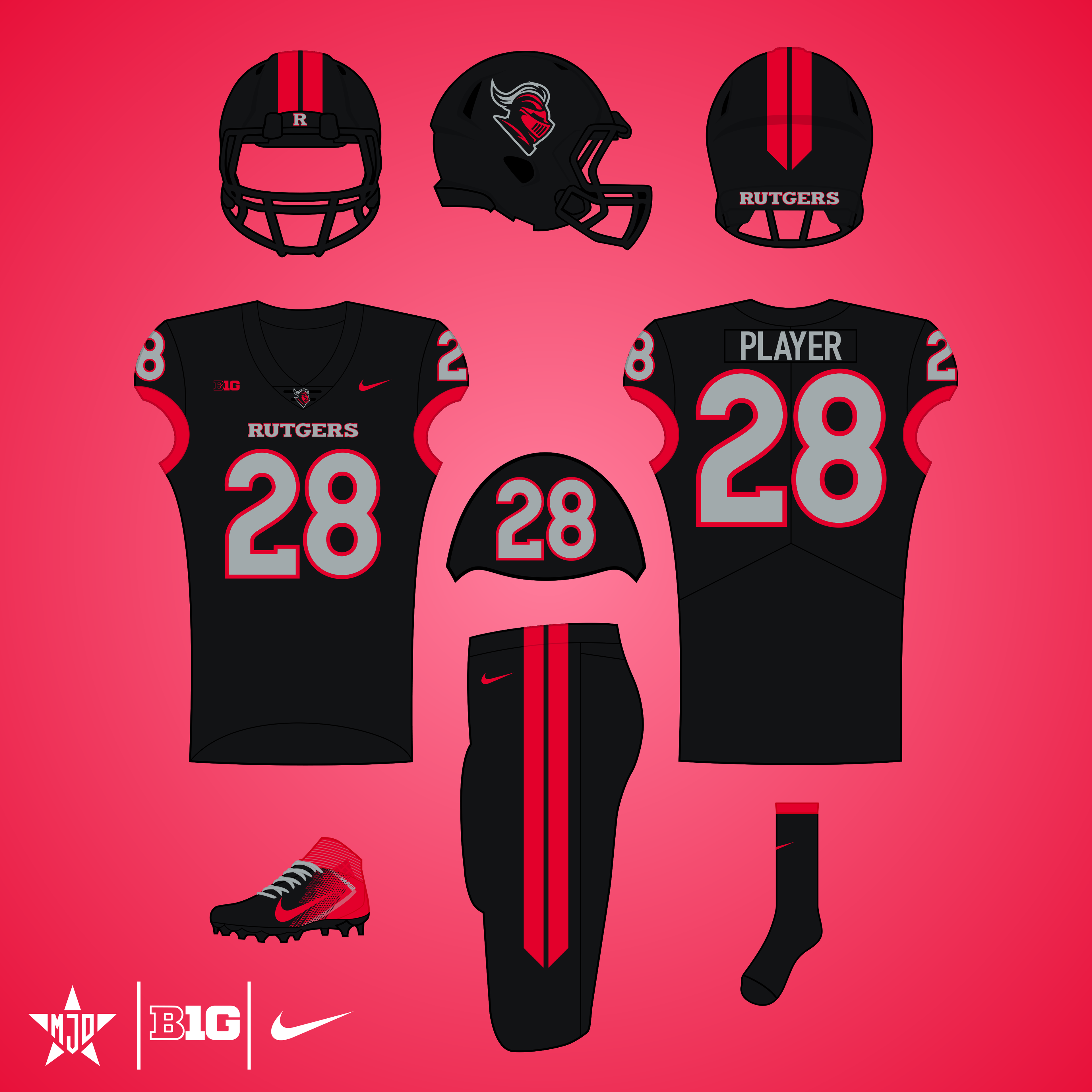 Rutgers Scarlet Knights Alternate