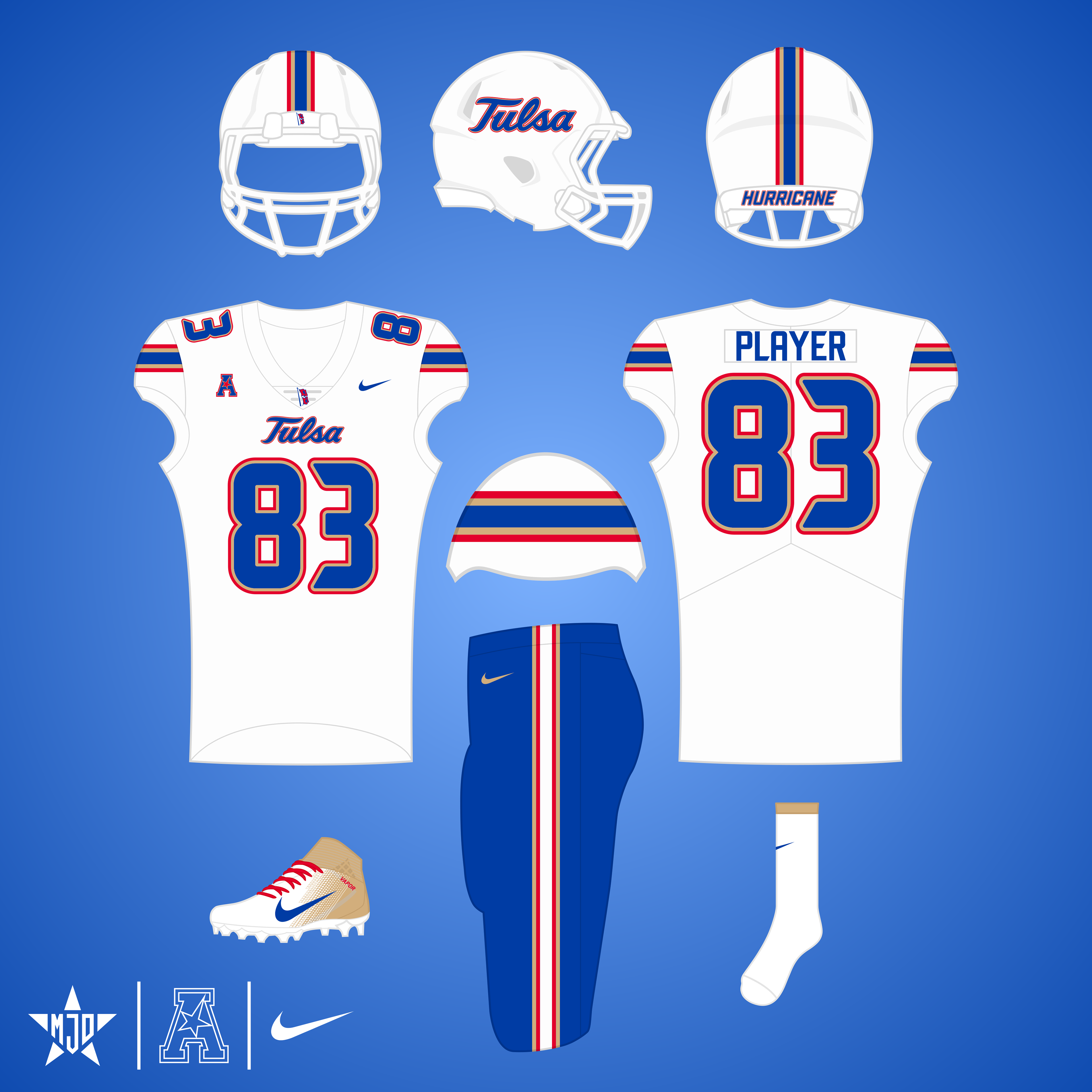 Tulsa Golden Hurricane Away