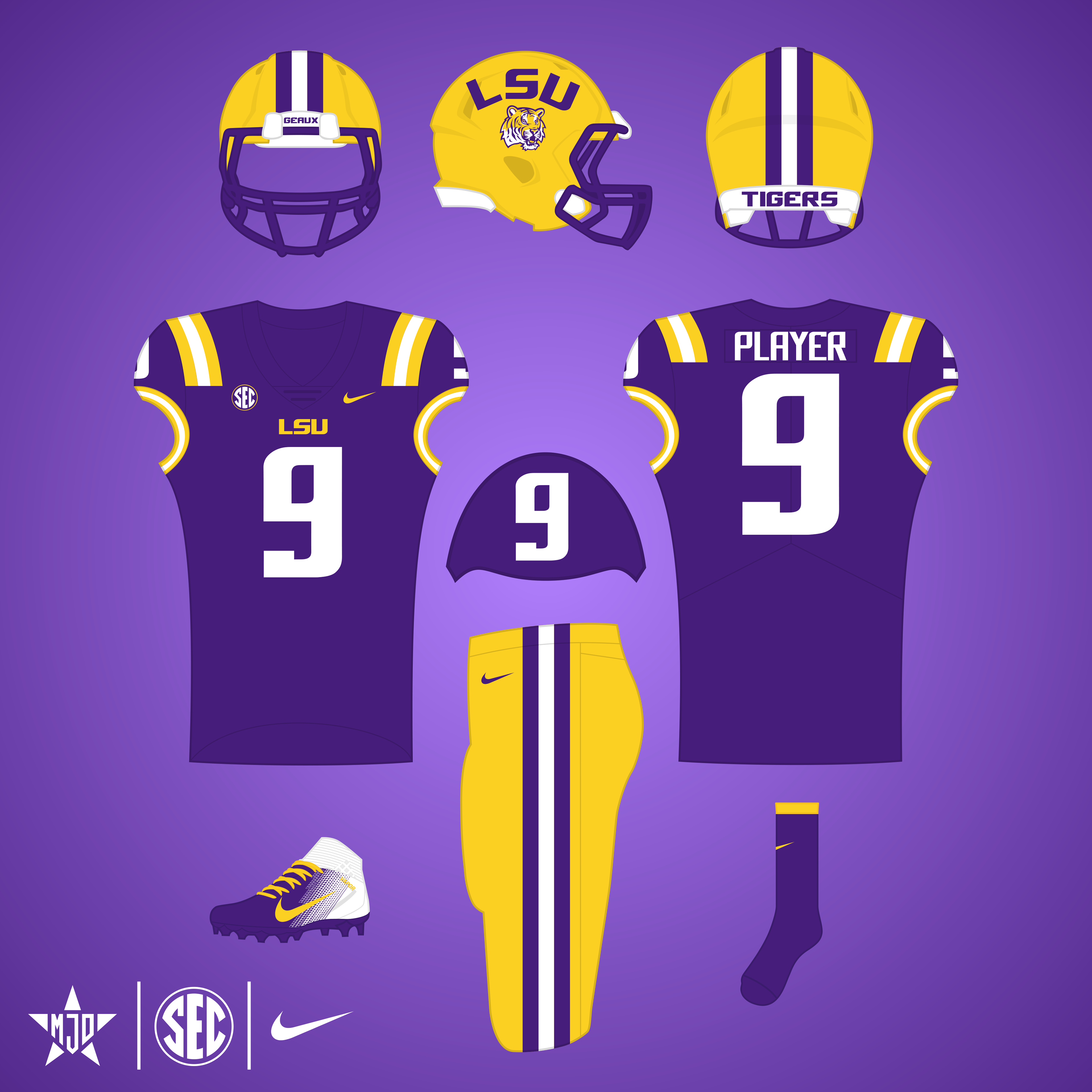 LSU Tigers Alternate 1