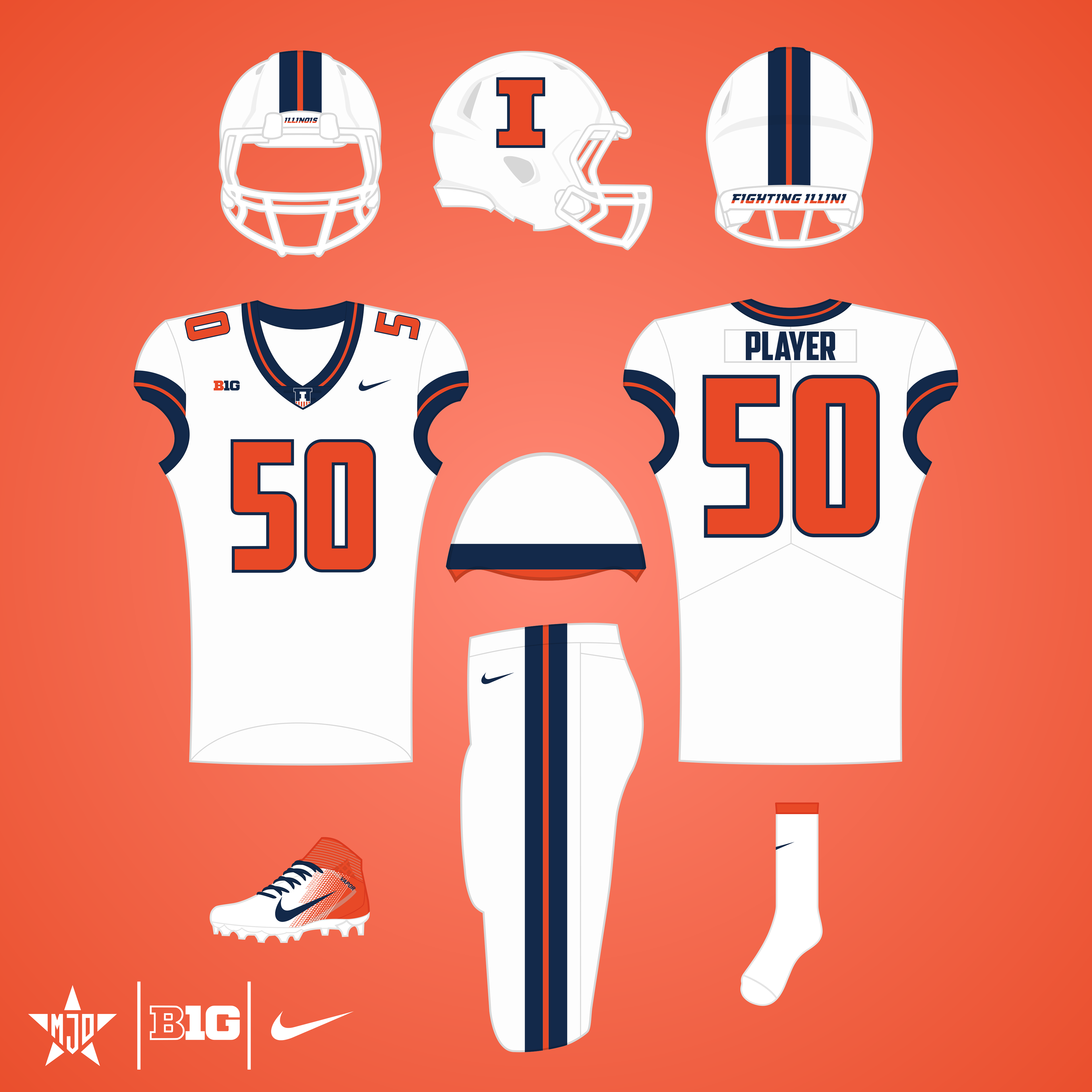 Illinois Fighting Illini Away