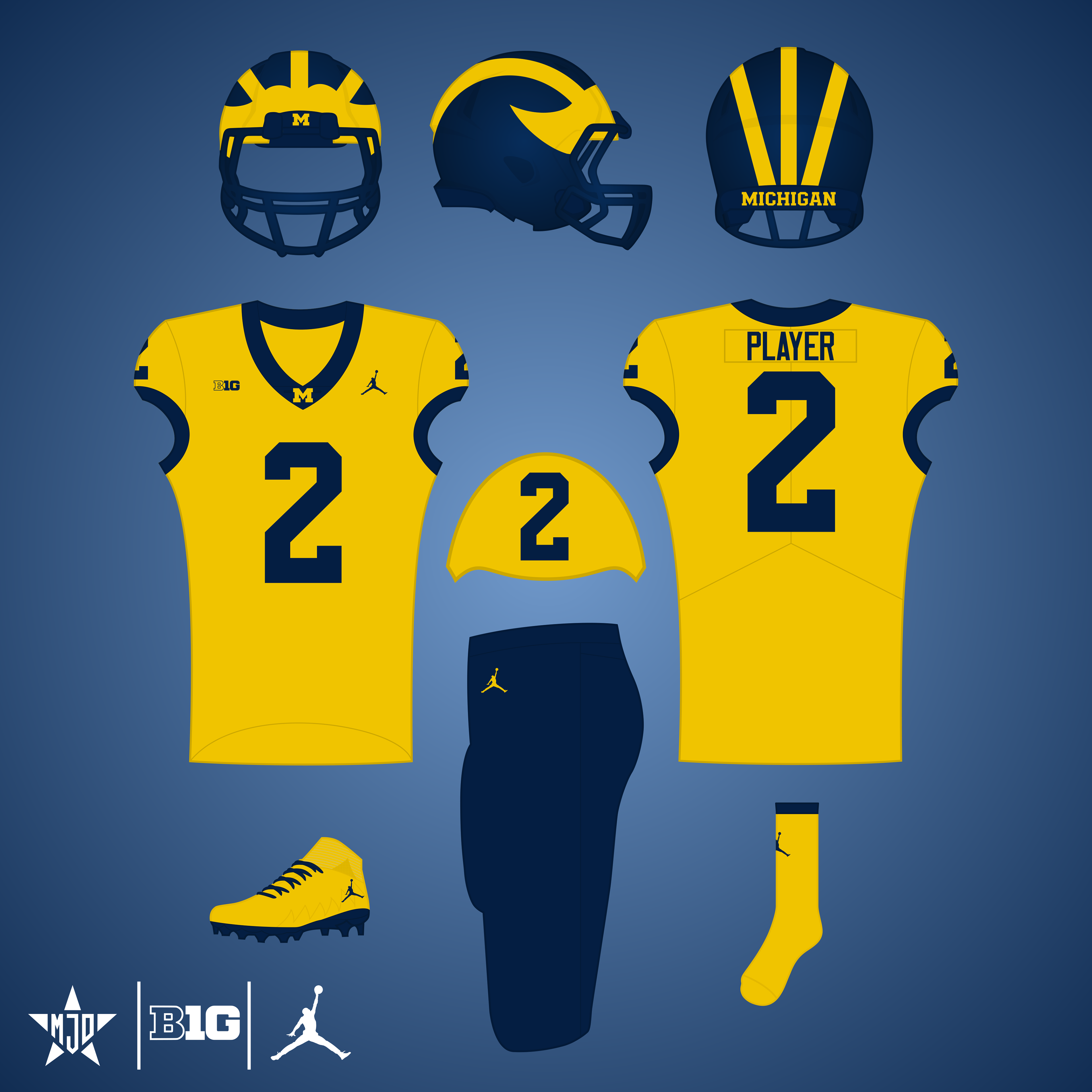 Michigan Wolverines Alternate