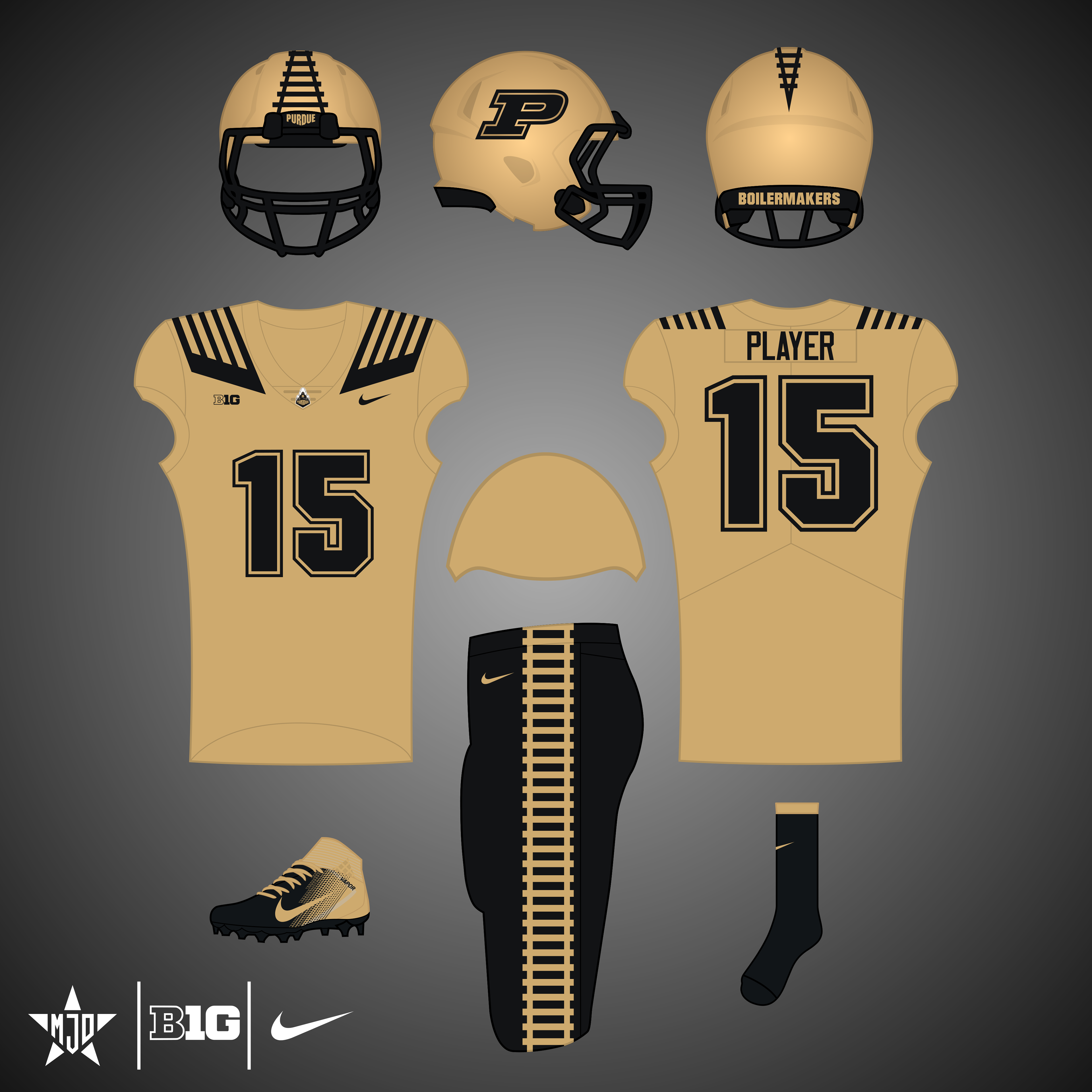 Purdue Boilermakers Alternate 1