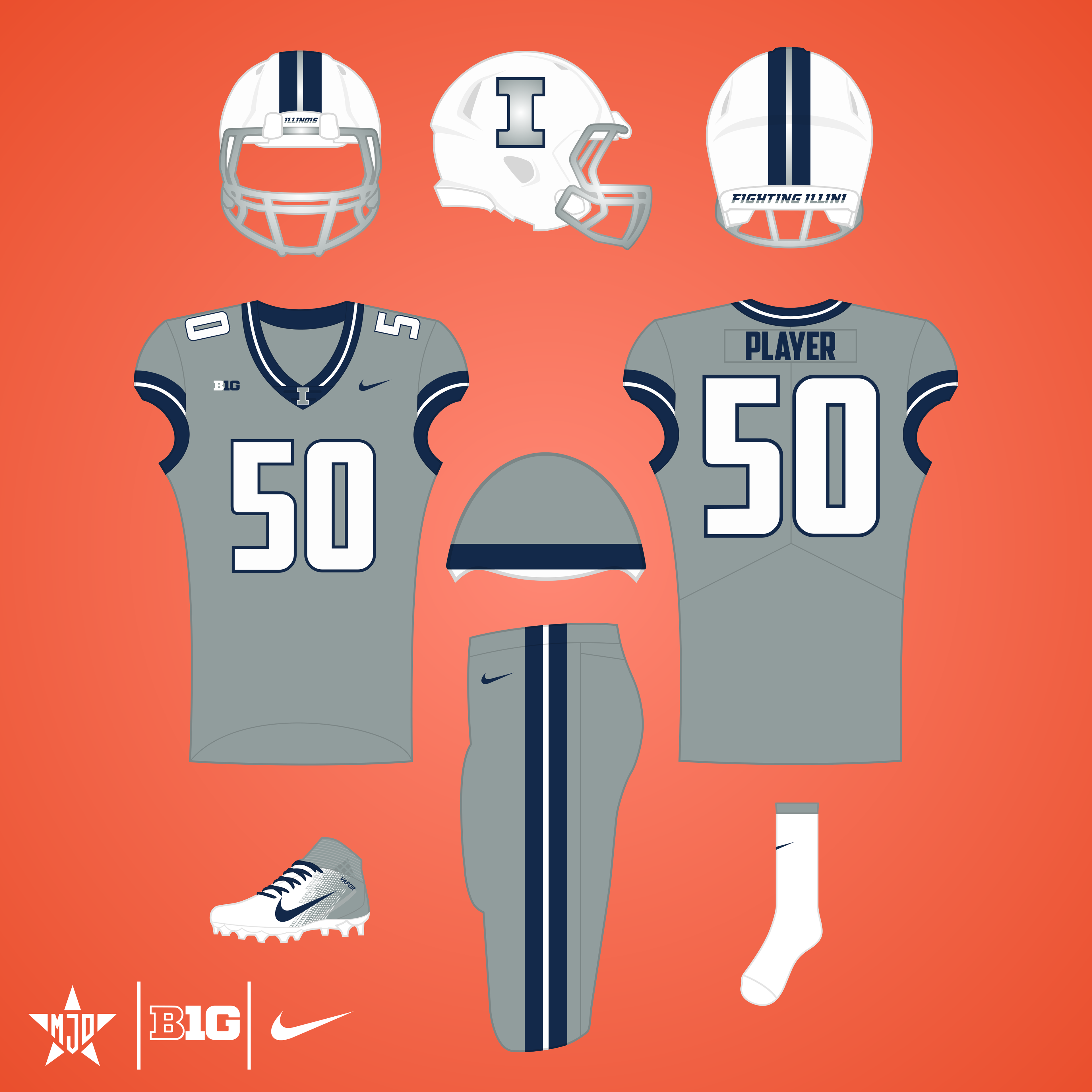 Illinois Fighting Illini Alternate 2