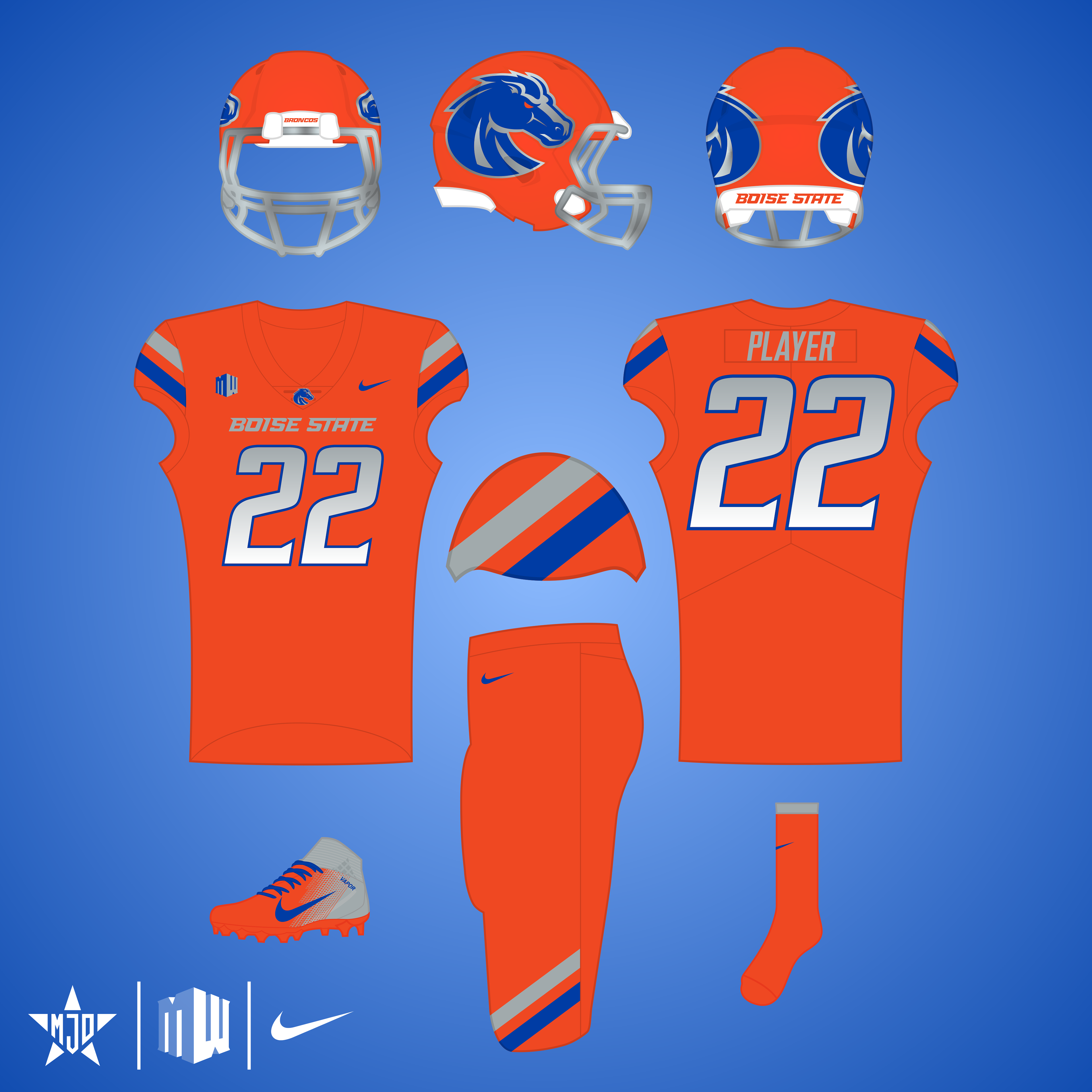 Boise State Broncos Alternate 1