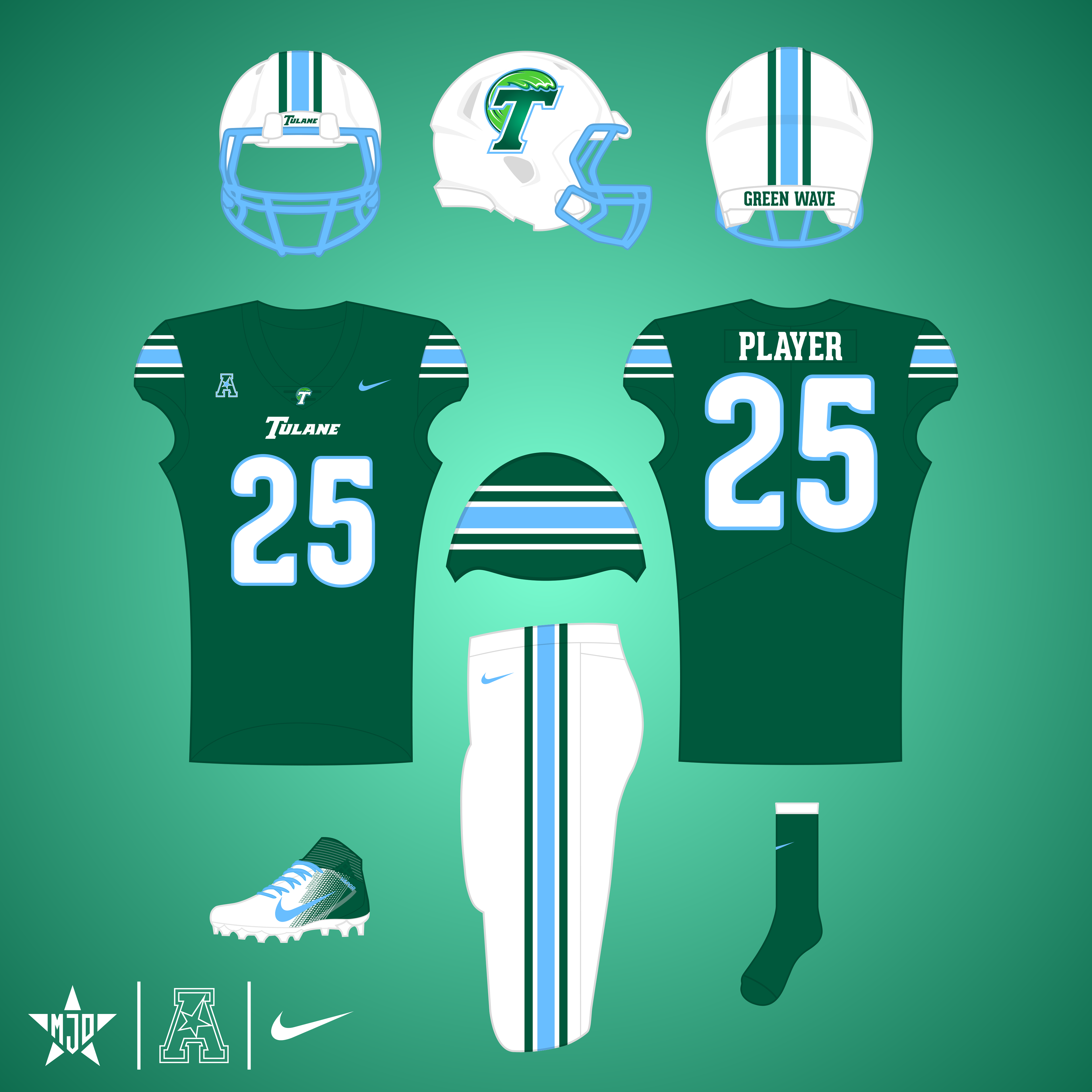 Tulane Green Wave Home