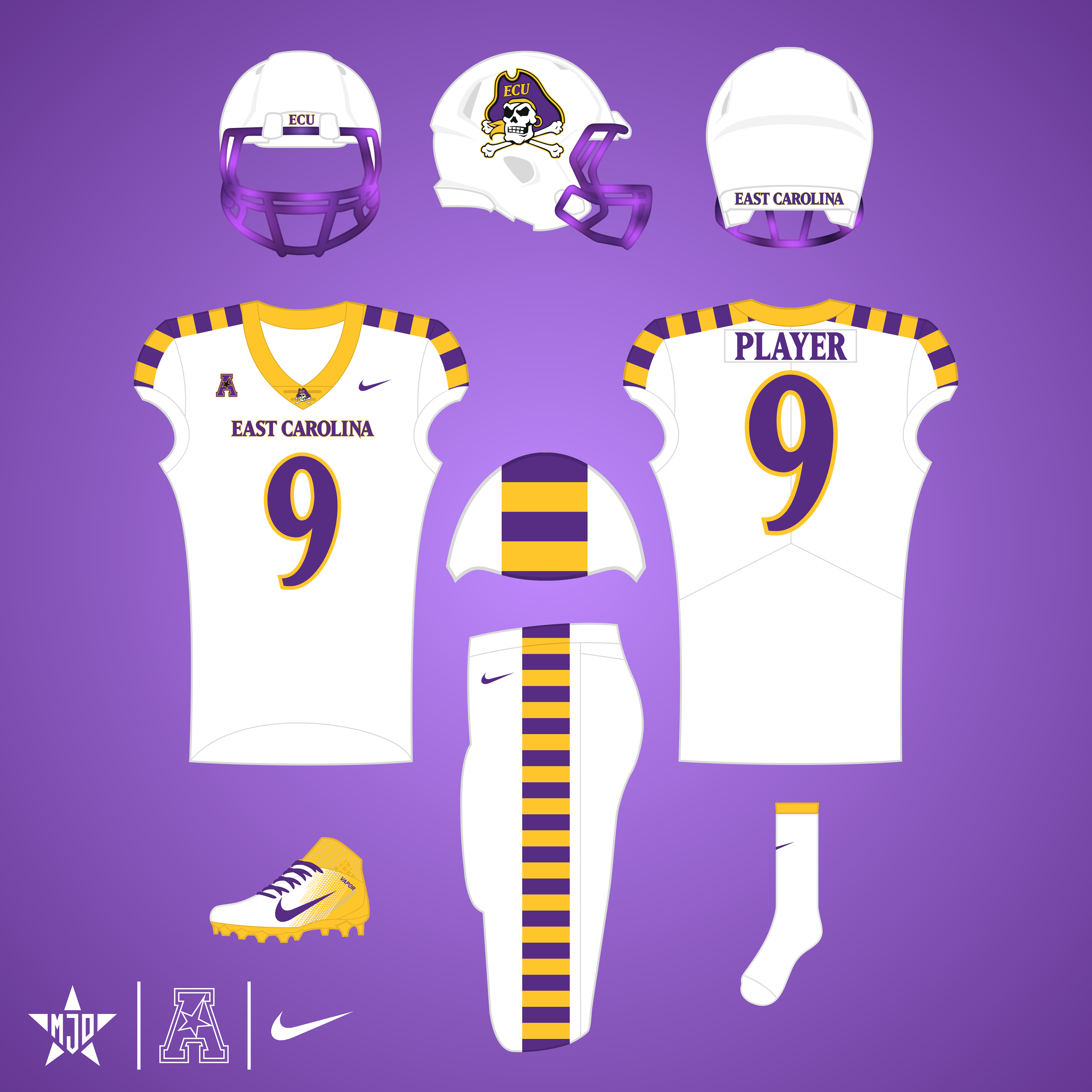 East Carolina Pirates Alternate 2