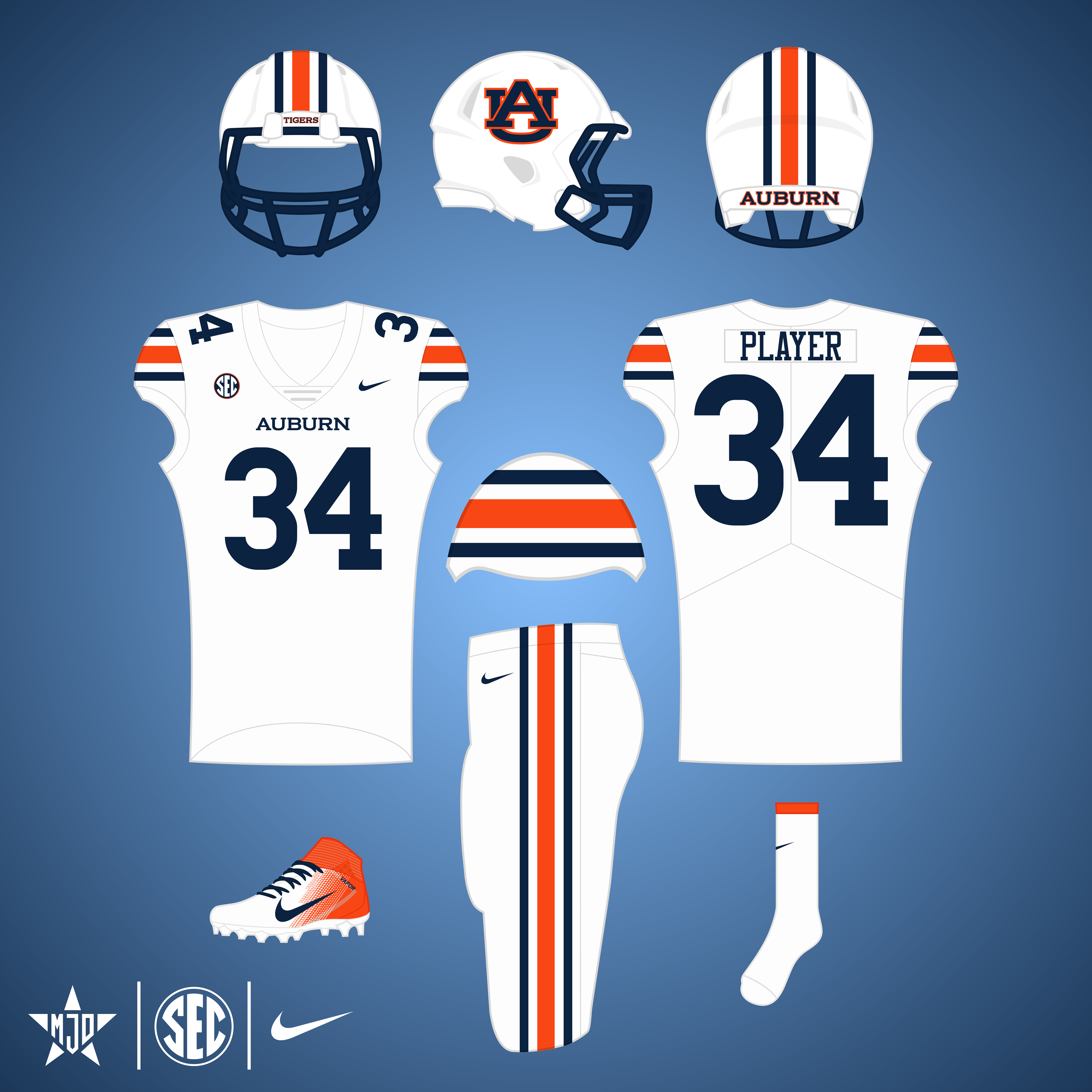 Auburn Tigers Away