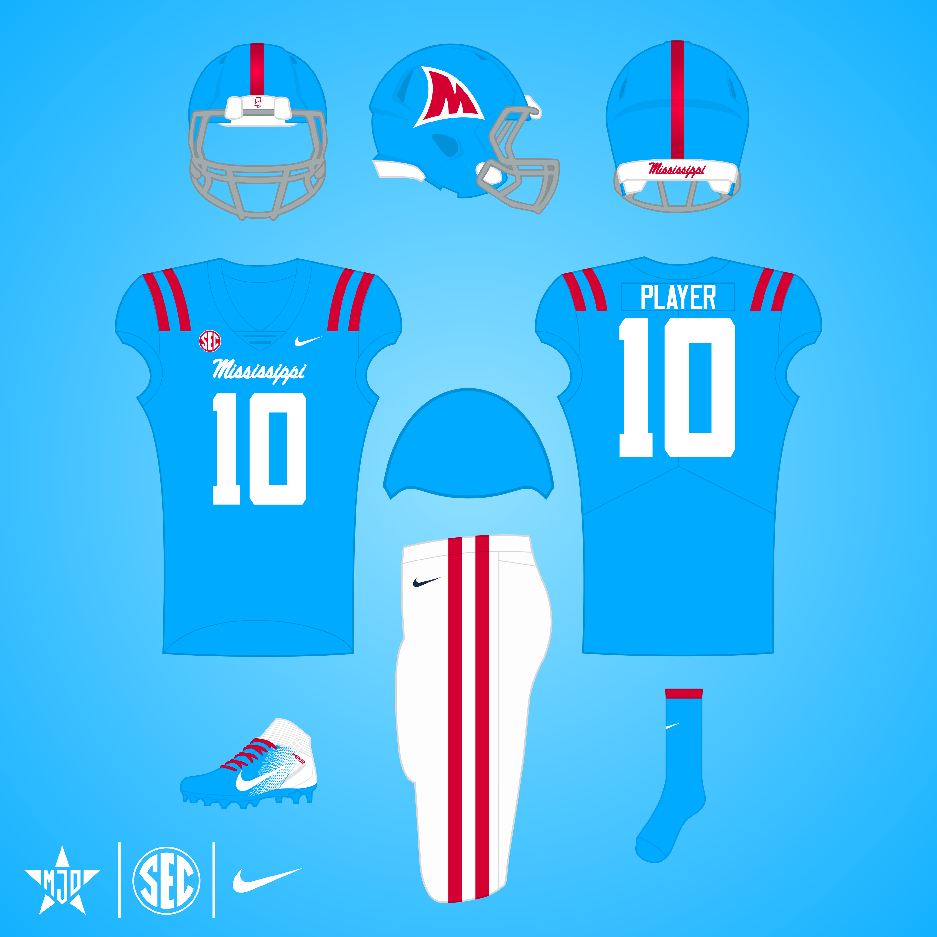Mississippi Landsharks Alternate 2