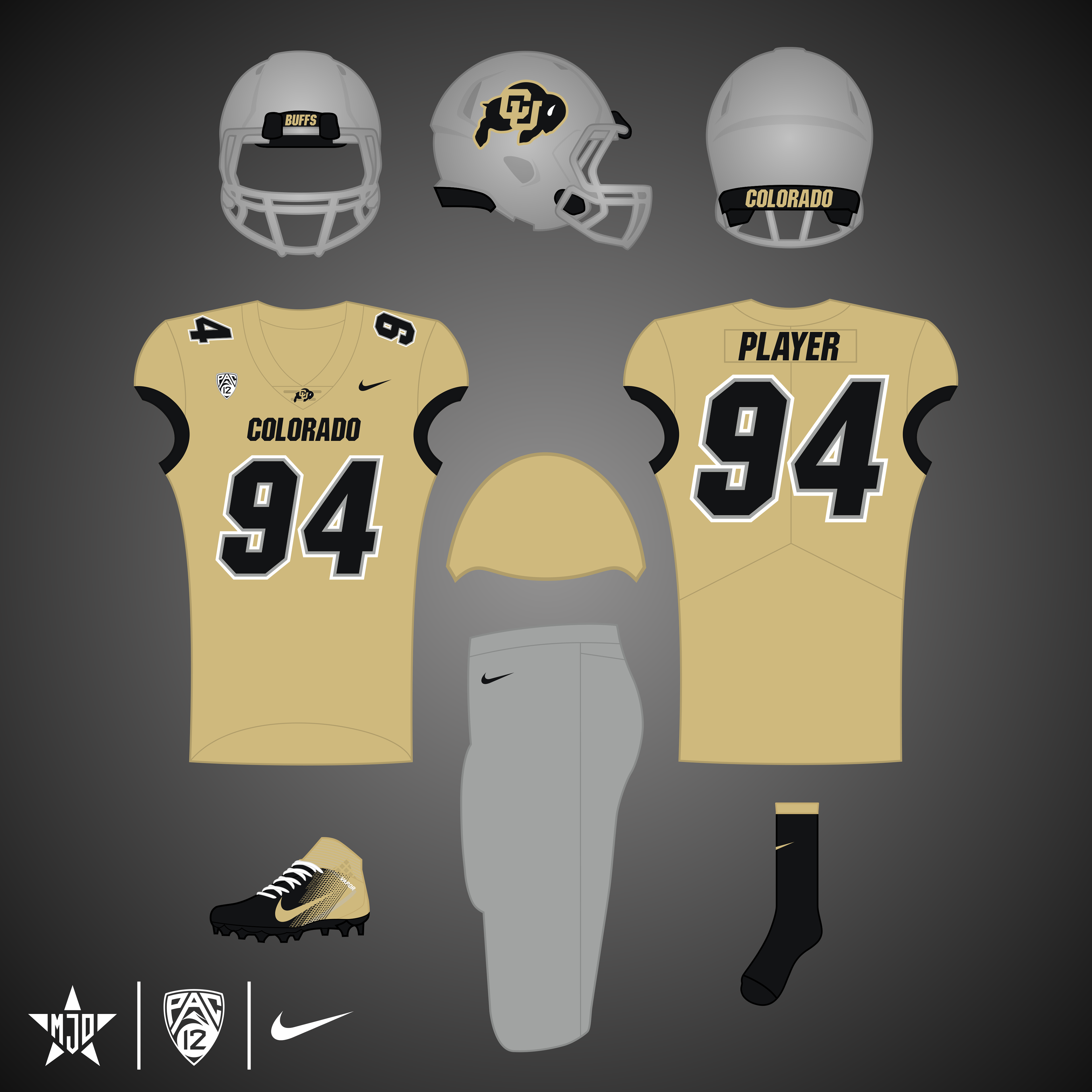 Colorado Buffaloes Alternate 2