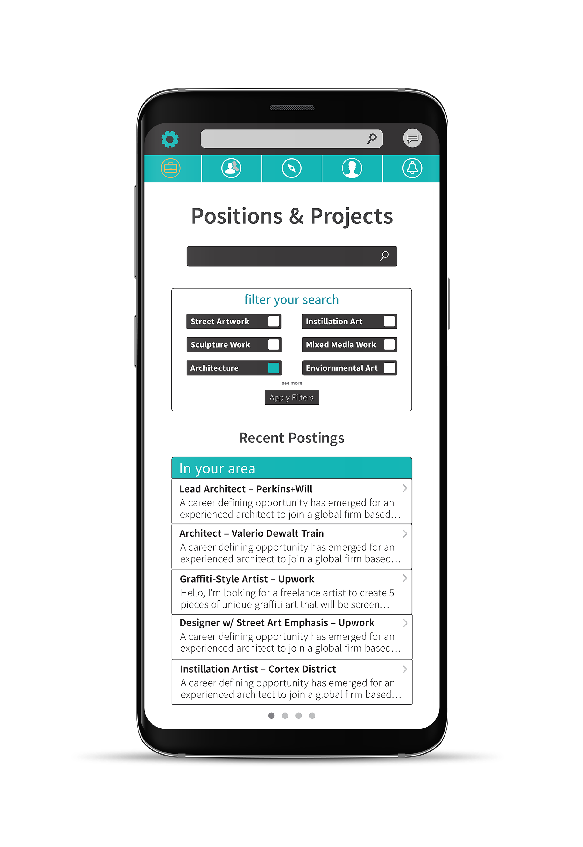 Positions & Projects