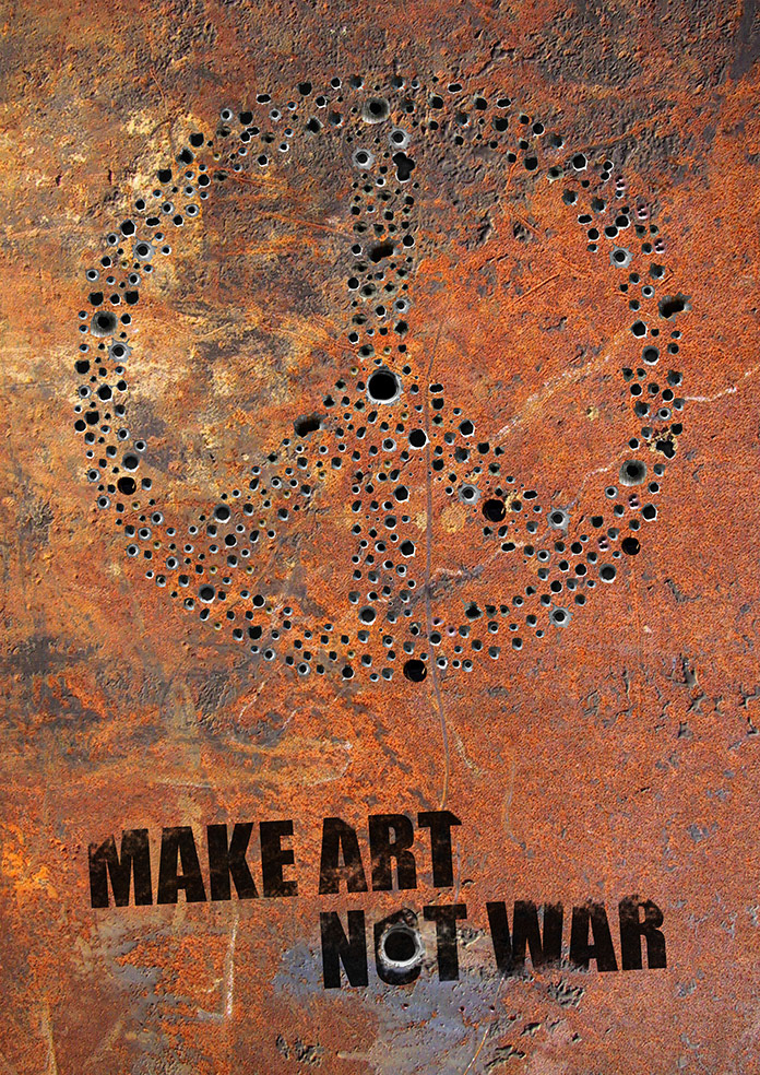 Make art not war