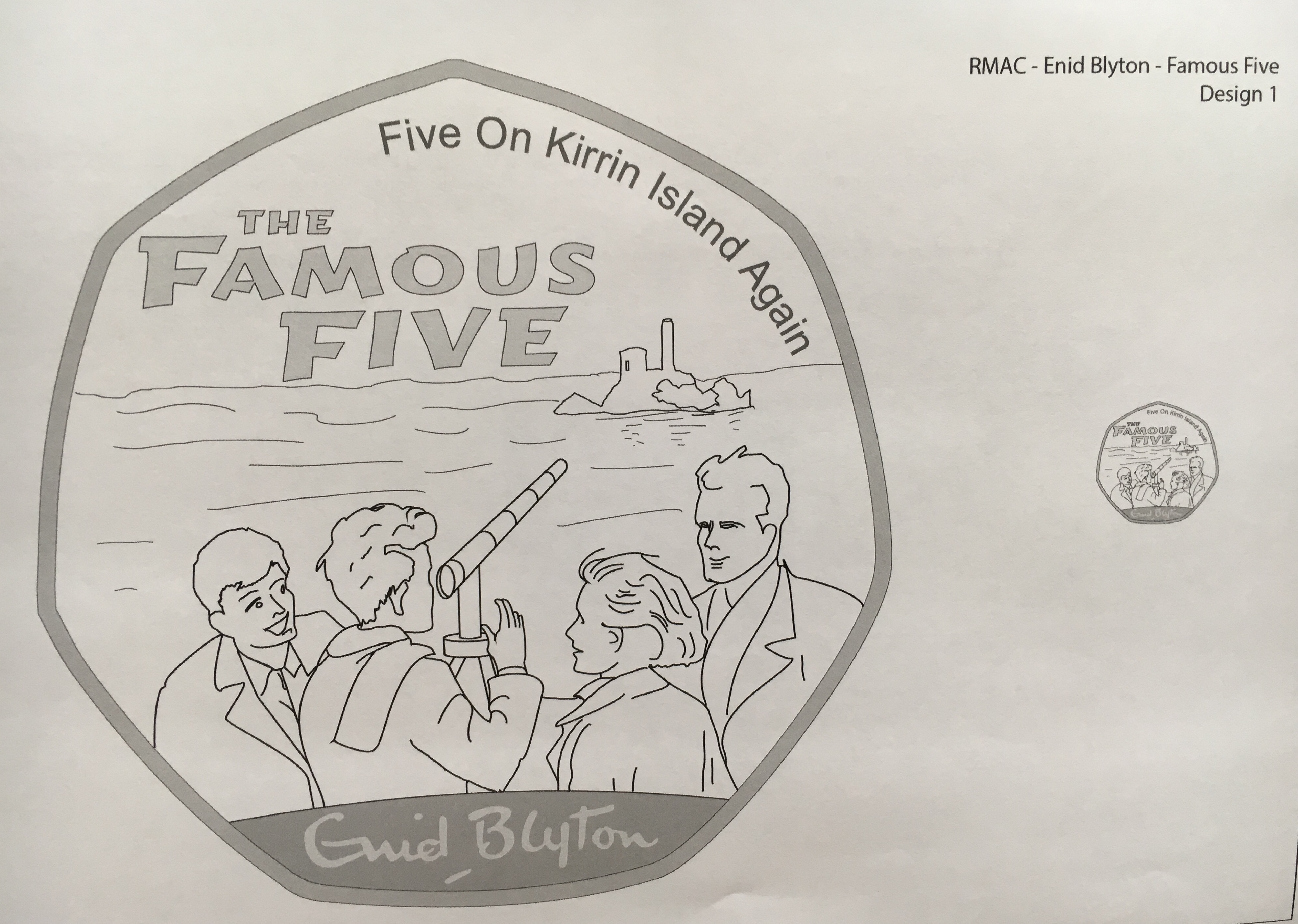 50p Enid Blyton / Famous 5 Submission
