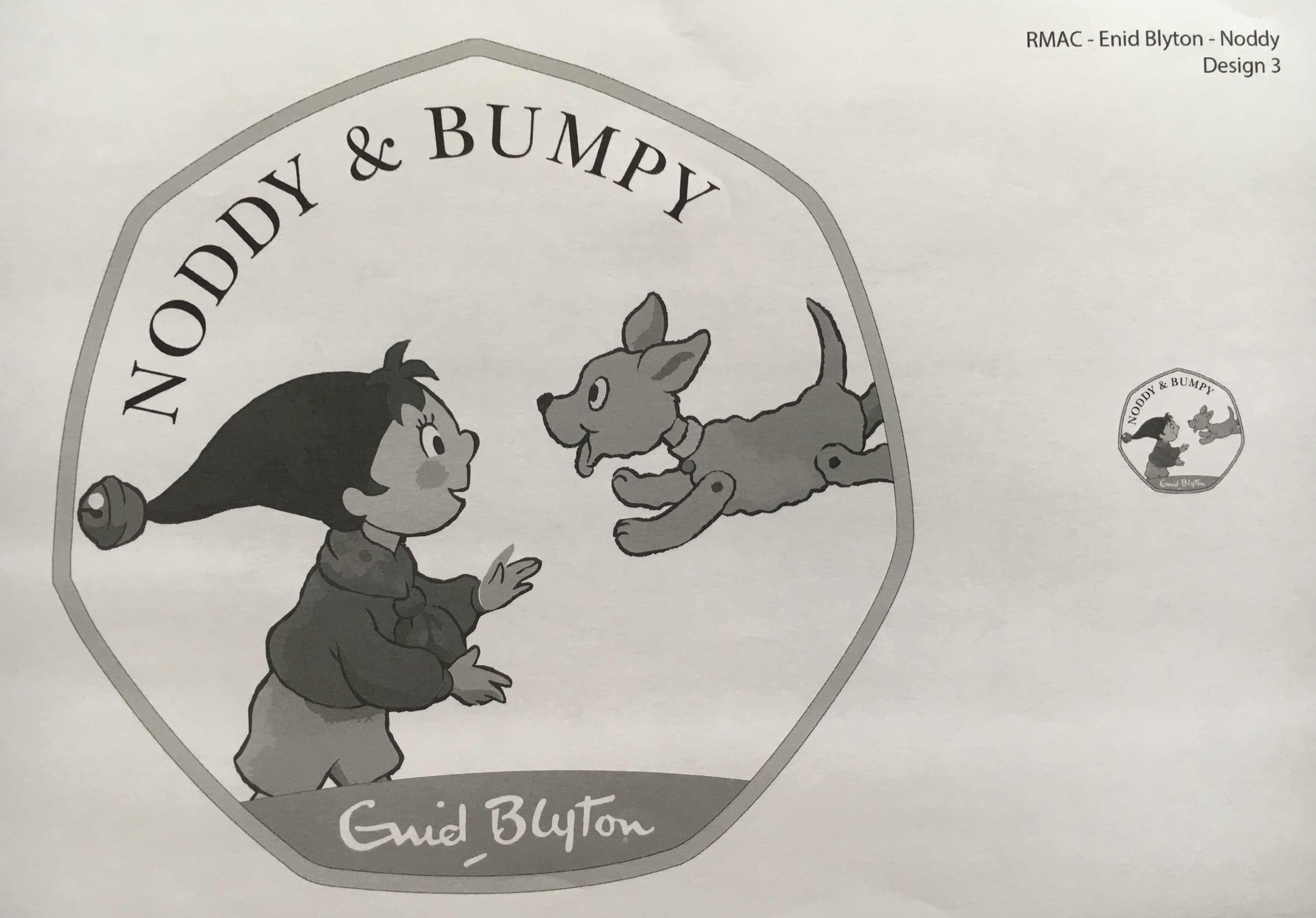 50p Enid Blyton / Noddy Submission