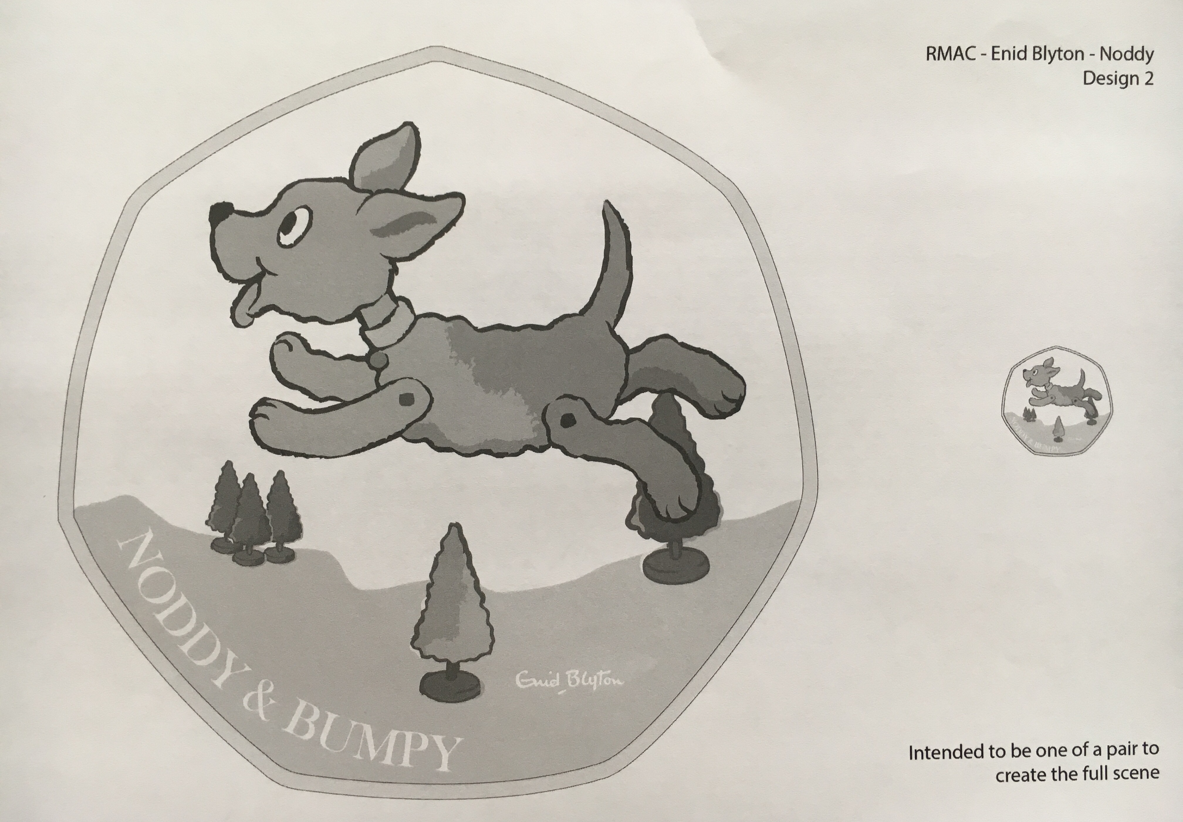 50p Enid Blyton / Noddy Submission