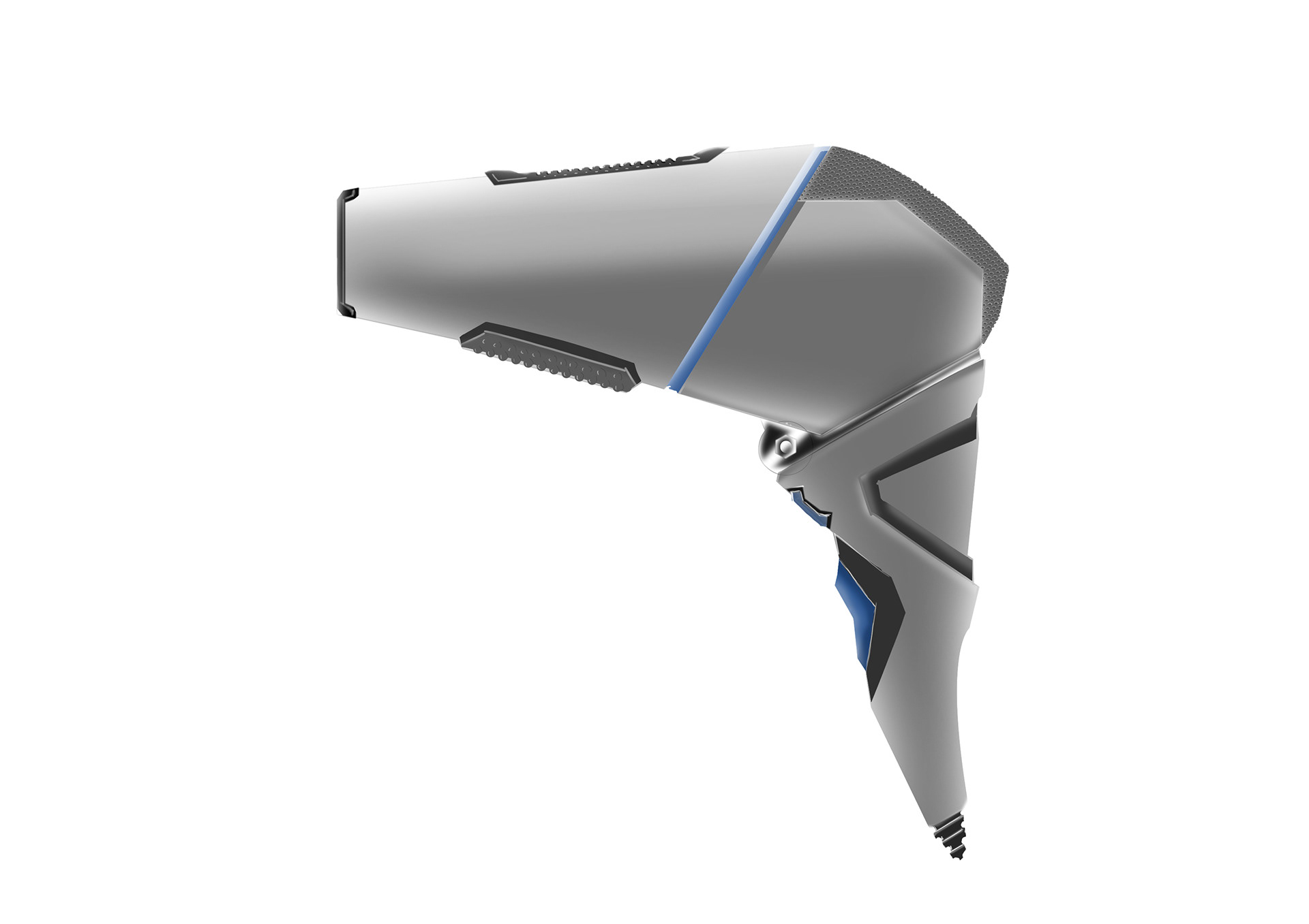 Hairdryer Render Example