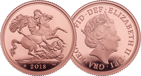 Sovereign 2018 Privy Mint Mark - Bronze