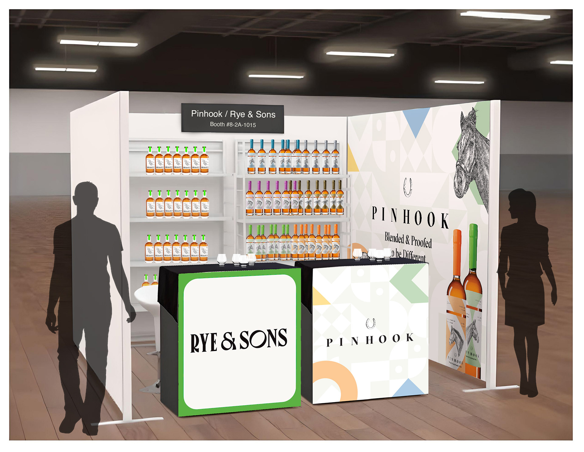 Pinhook Side of Booth