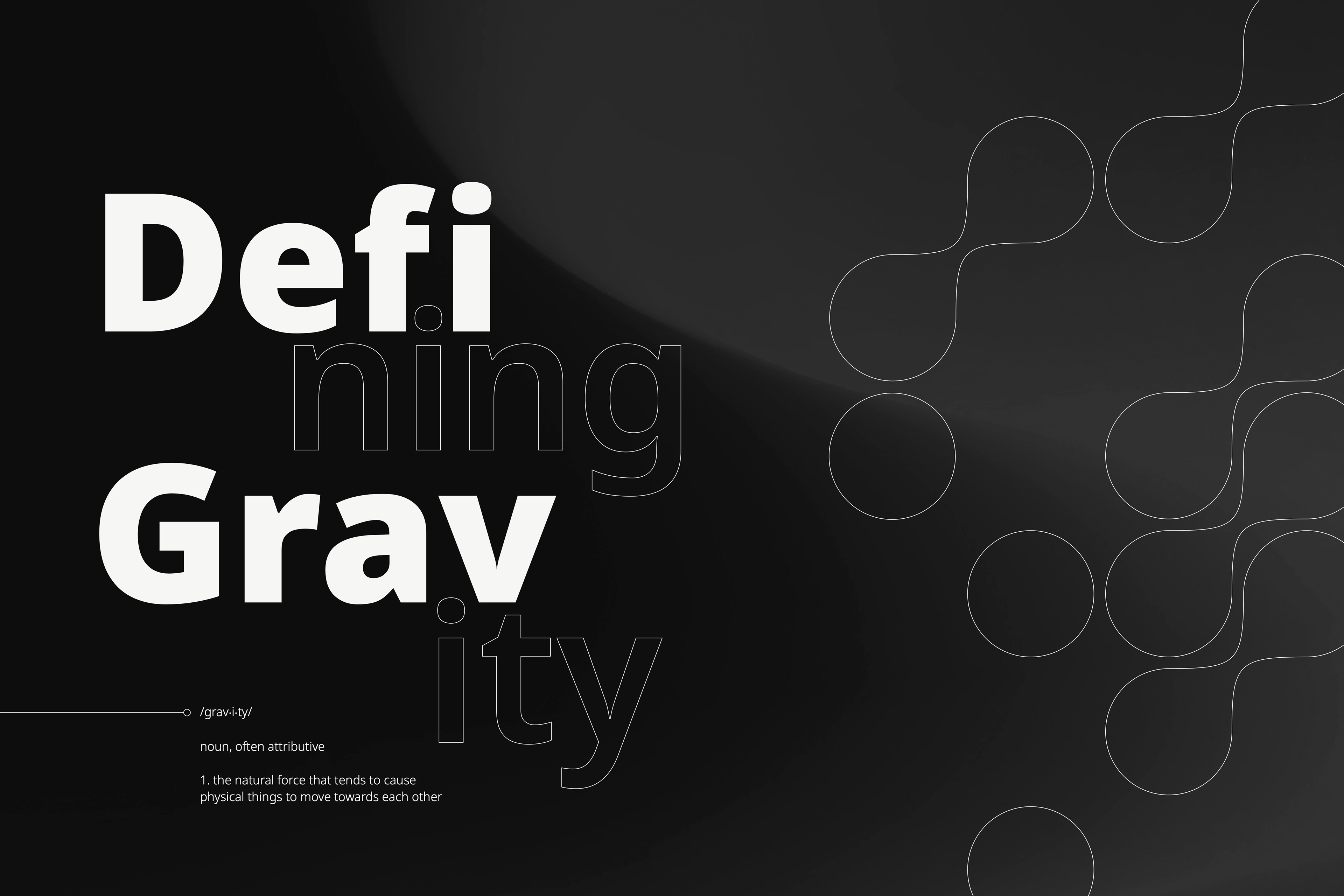 Defining Gravity