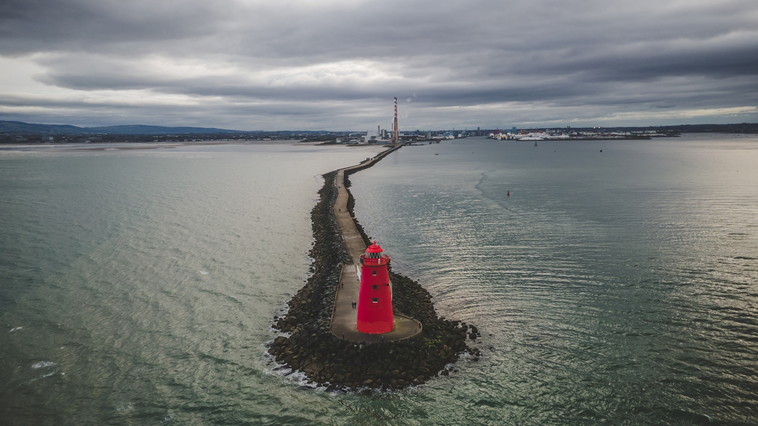 Poolbeg Lighthouse. Co,Dublin.
