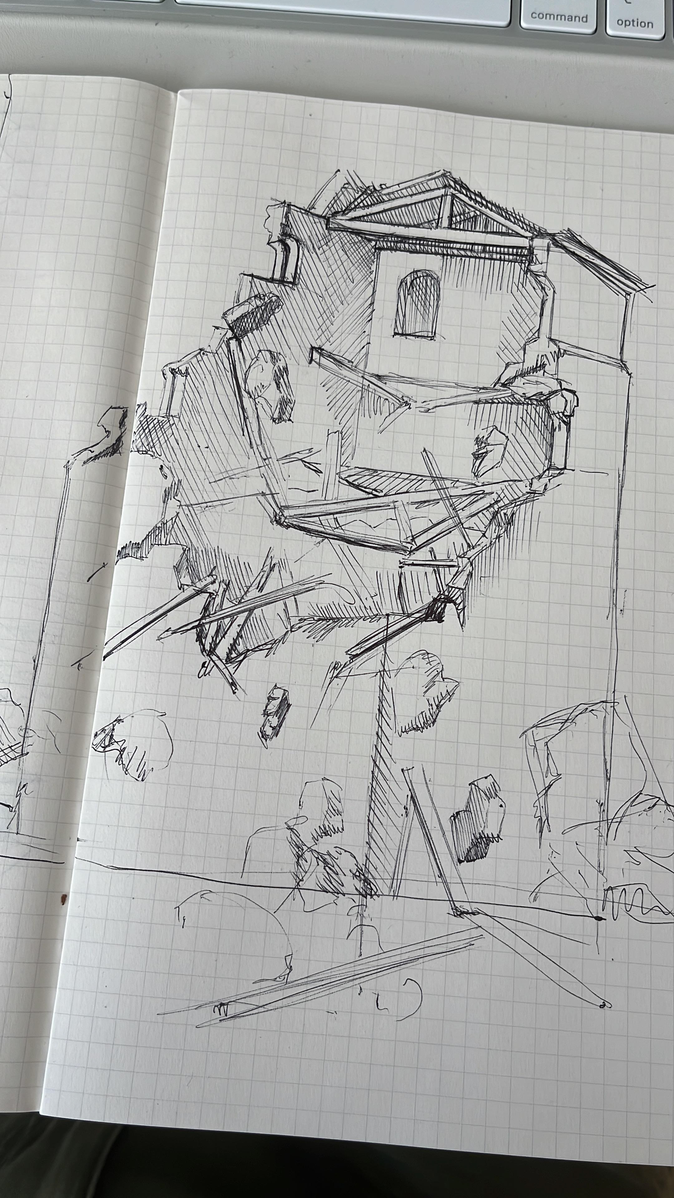 study for Guarda Nocturno, 2023