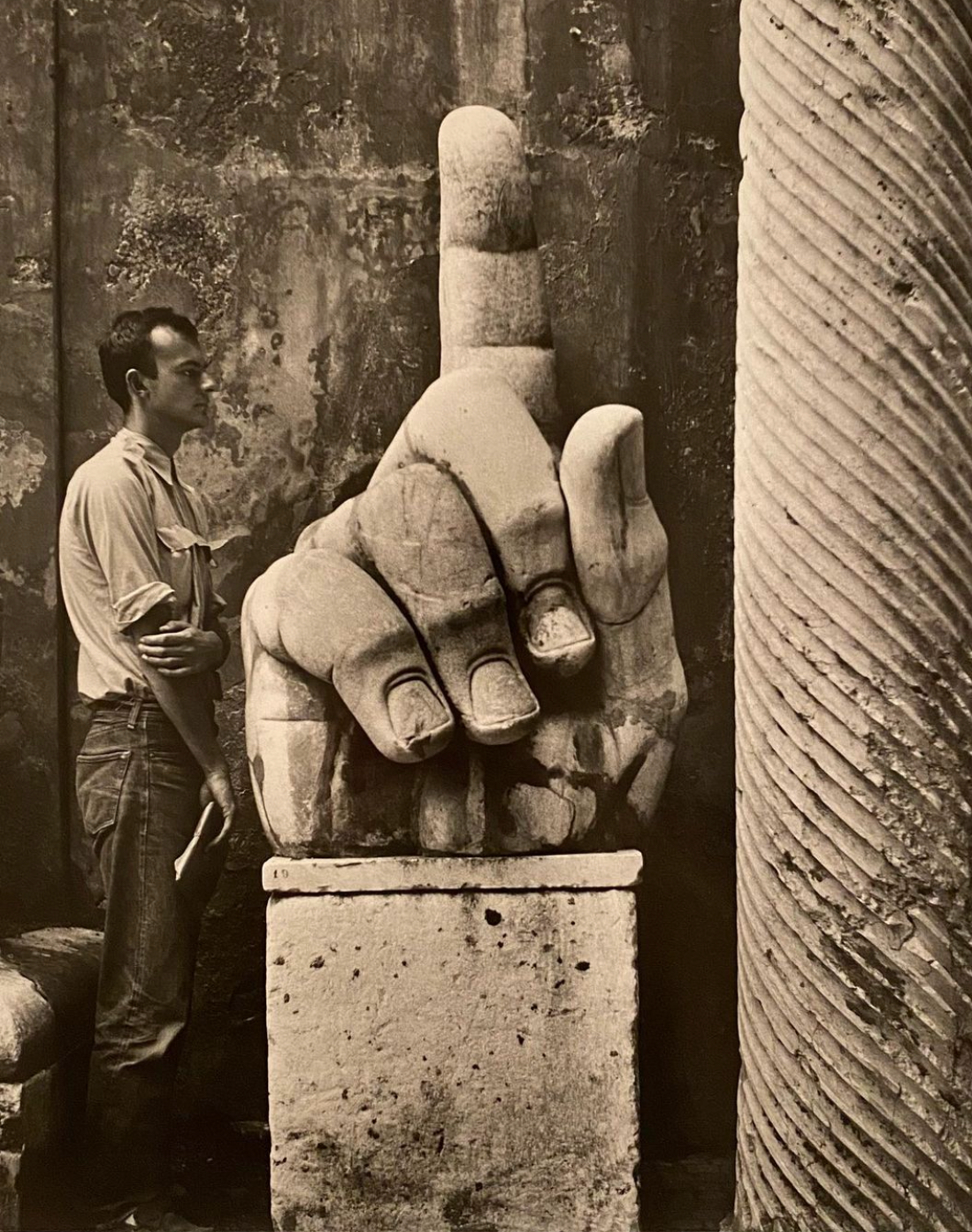 Rober Rauchenberg, Rome, 1953