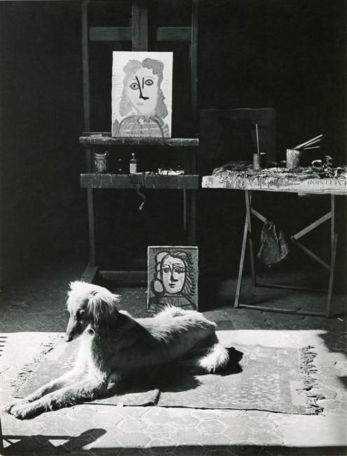  Brassaï, Picasso’s Studio Rue des Grands-Augustins, Paris 1944