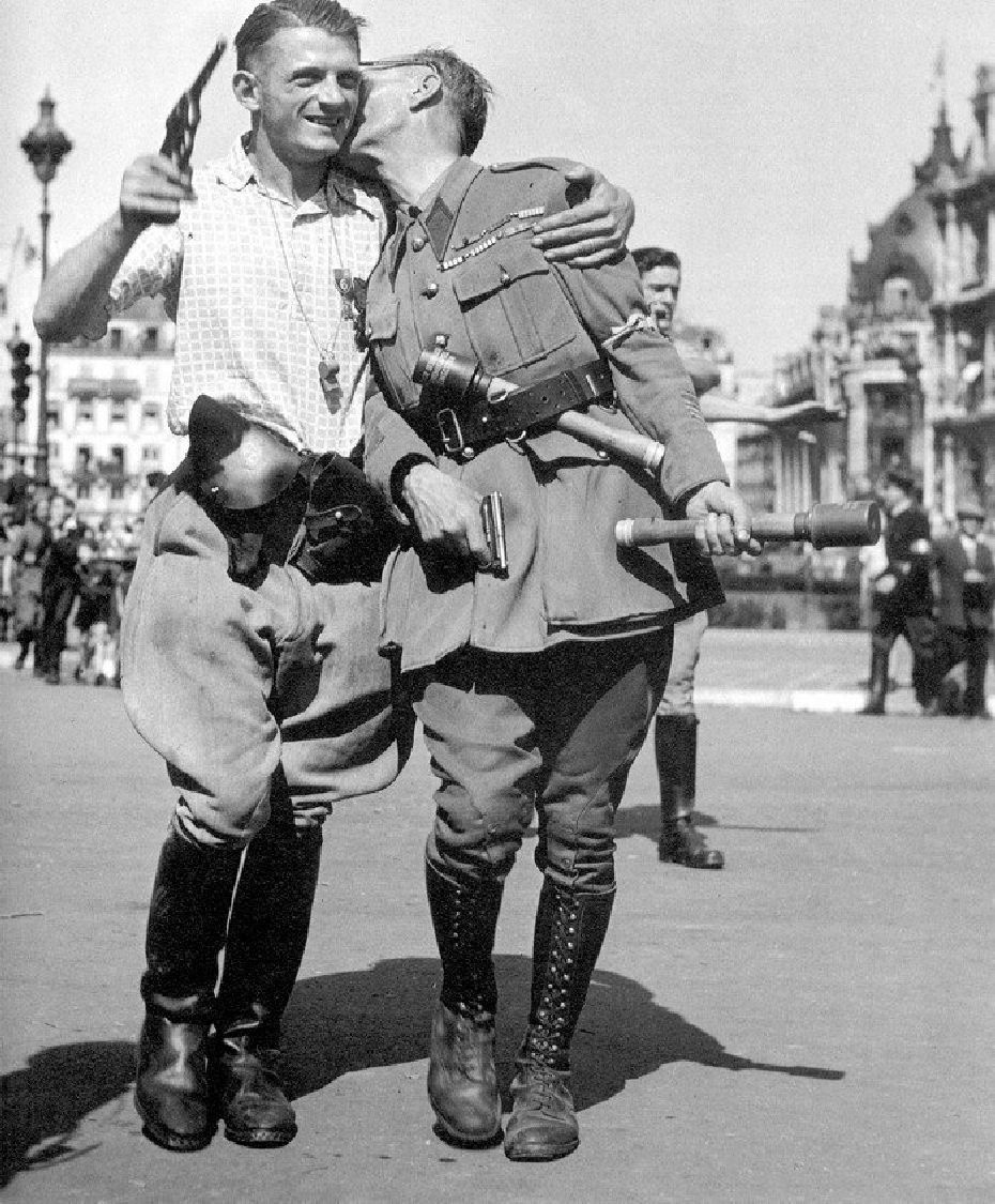 Jean Seeberger, Retrouvailles de "deux frères", Paris, 1944