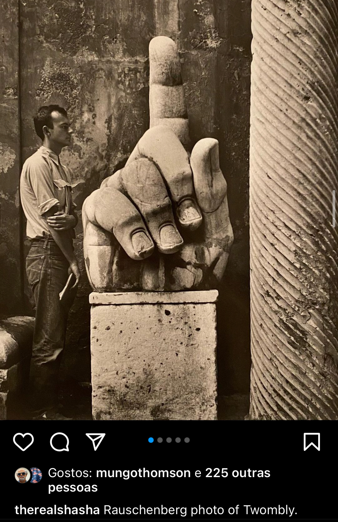 Rober Rauchenberg, Rome, 1953