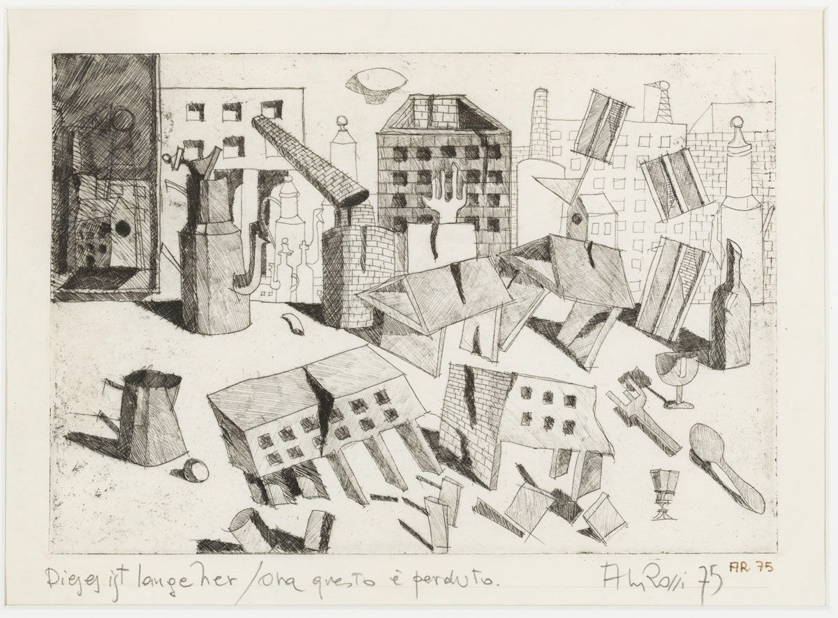 Aldo Rossi, Dieses ist lange her/ora questo é perduto, 1975