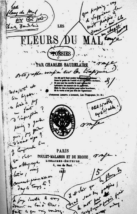 Charles Baudelaire, Fleurs du Mal, 1857
