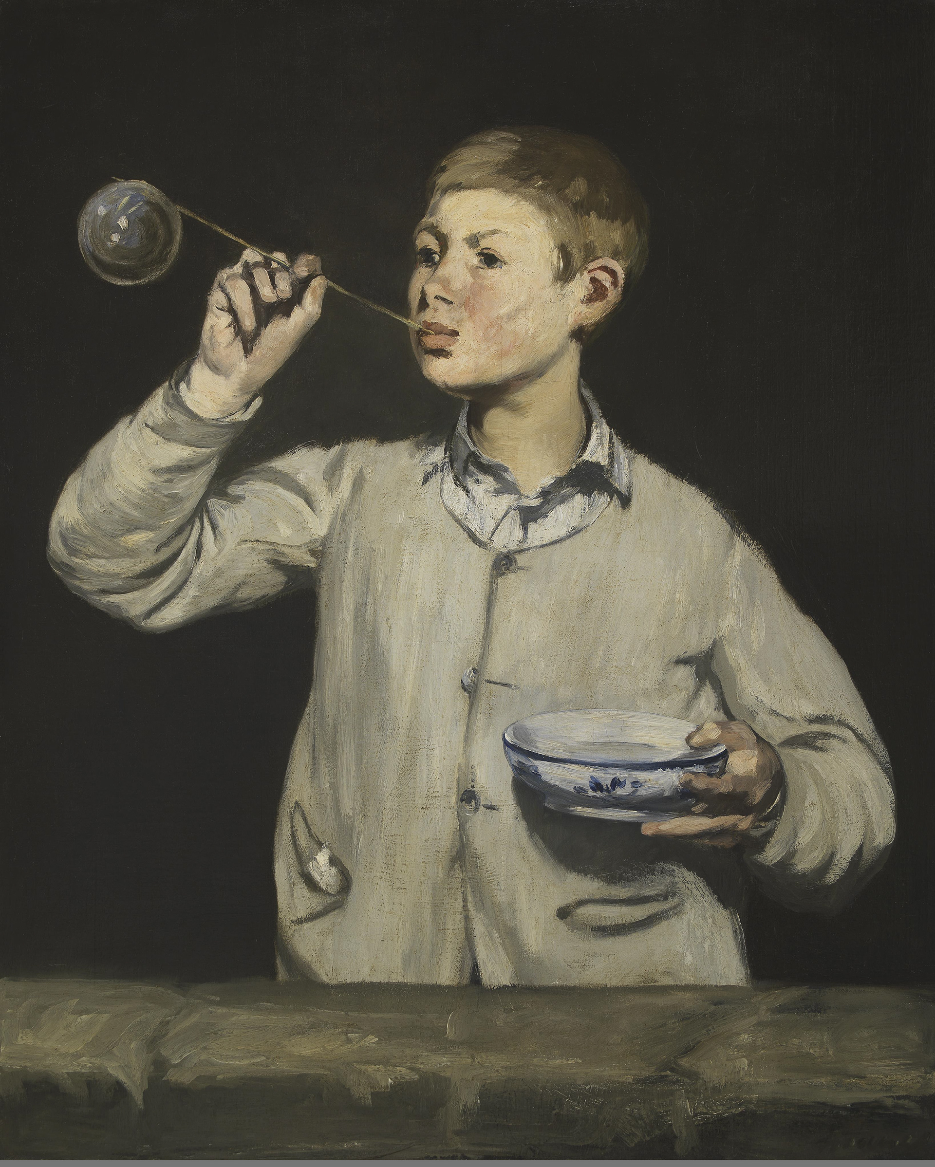 Édouard Manet, Boy Blowing Bubbles, 1867