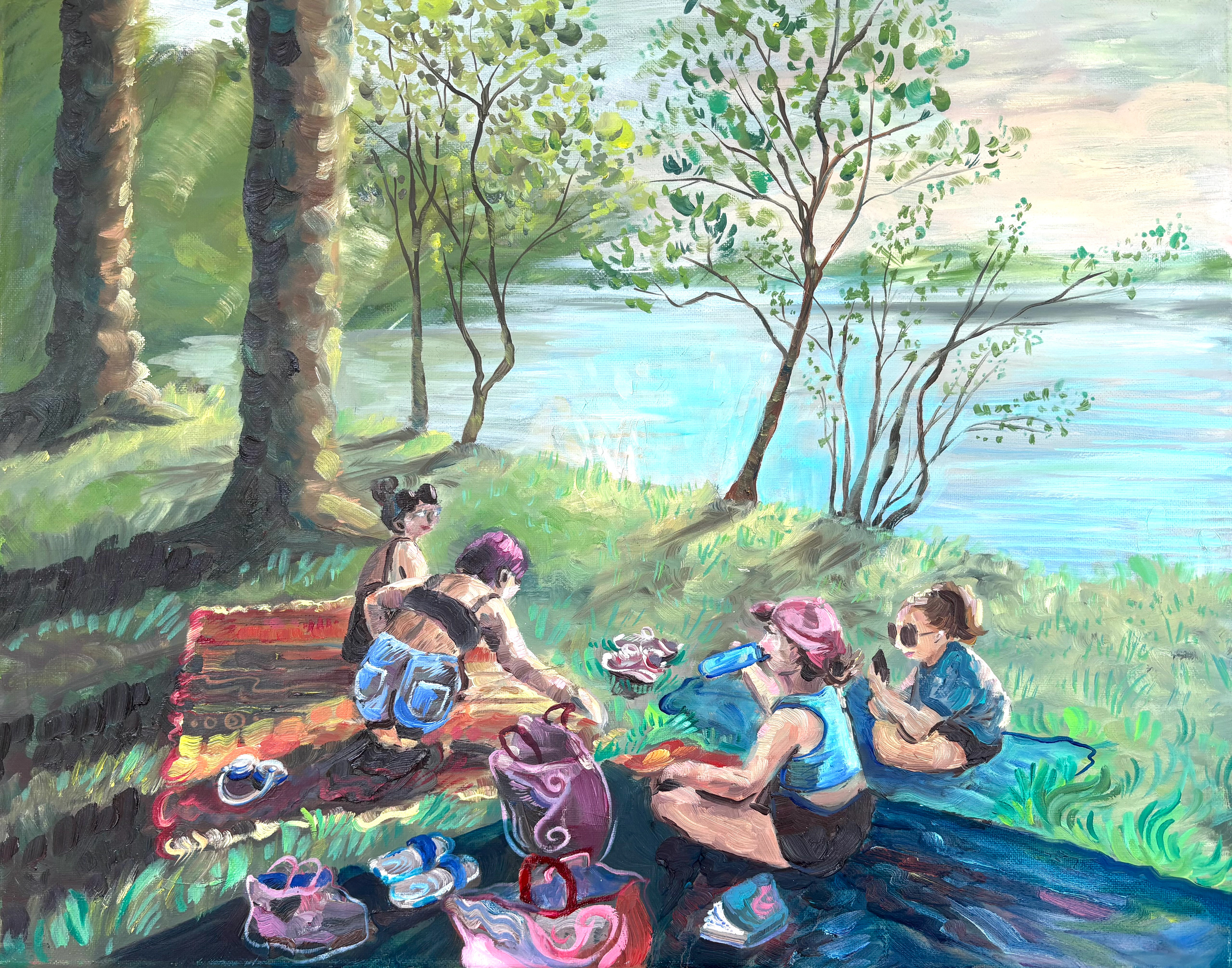 Loch Raven, 2025, Oil Paint on Canvas